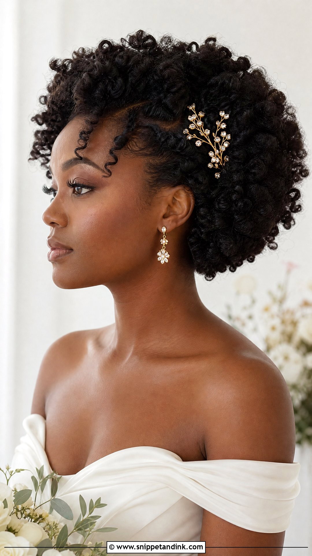 Curly Wedding Hair With Volume - Snippet and Ink - 20 Wedding Hair Volume Ideas