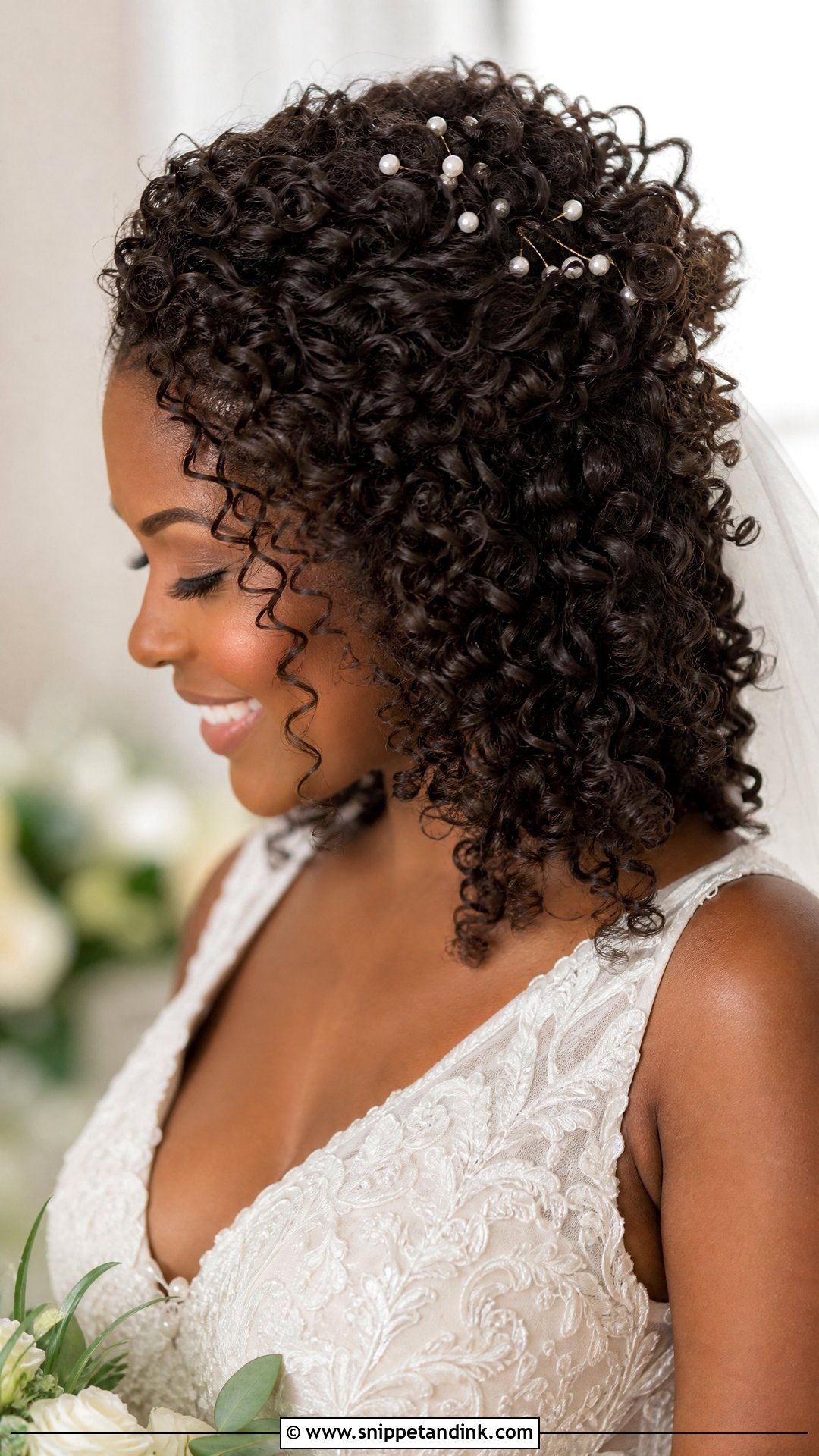 Curly Wedding Hair - Snippet and Ink - 15 Beautiful Wedding Hair Ideas