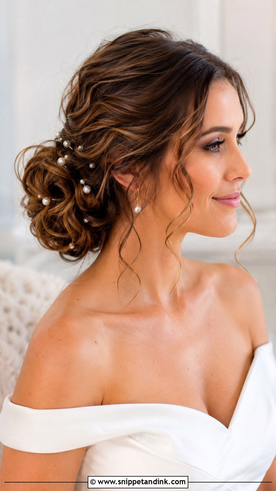Curly Wedding Ponytail - Snippet and Ink - 15 Wedding Hairstyle with Curls