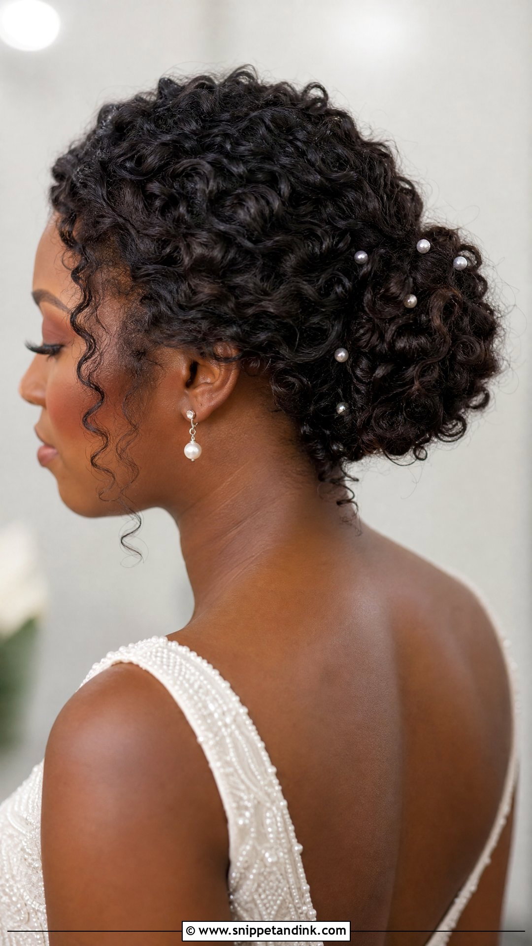 Curly Wedding Updo - Snippet and Ink - 15 Cute Updos for Wedding