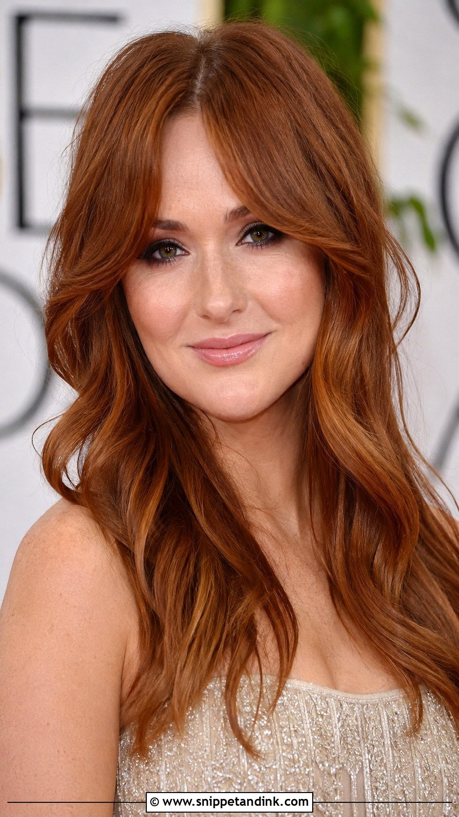 Curtain Bangs With Waves - Snippet and Ink - 30 Mother of the Groom Hairstyles