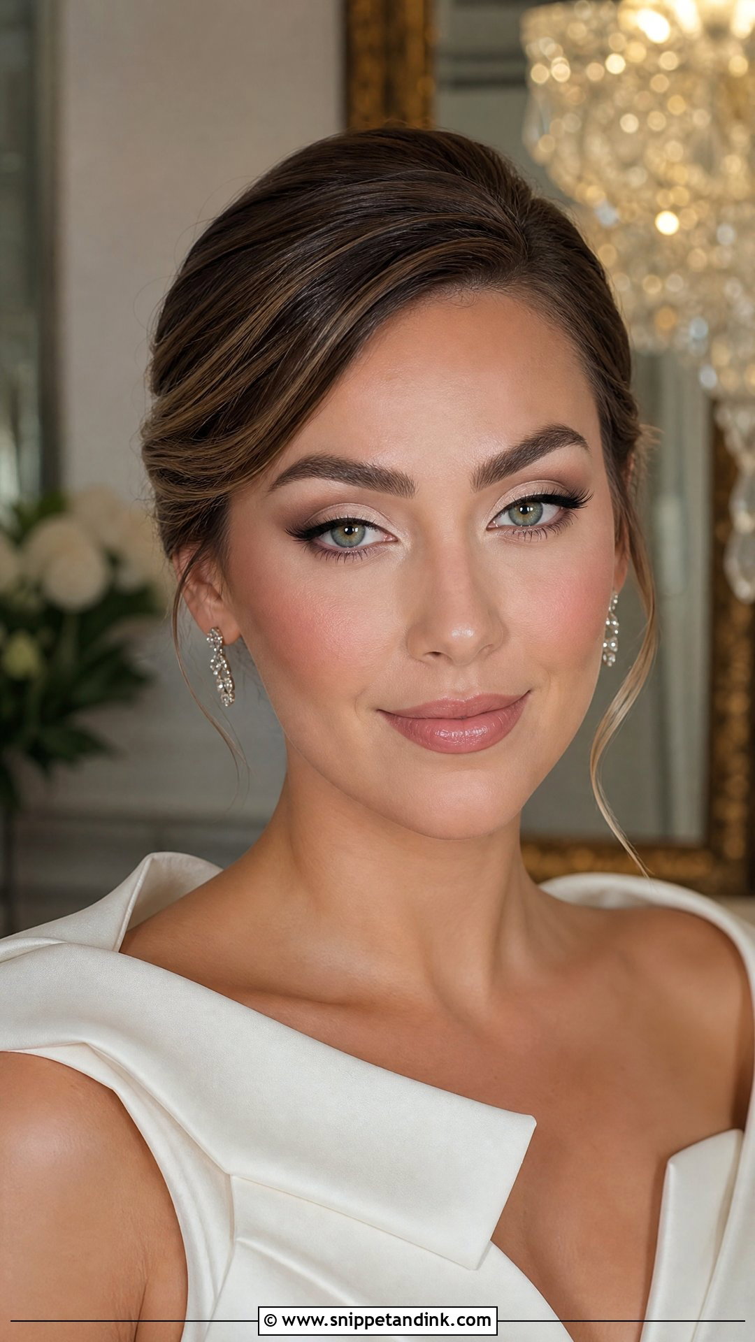 Cut Crease Hooded Eye Bridal Makeup - Snippet and Ink - 20 Hooded Eye Bridal Makeup Ideas