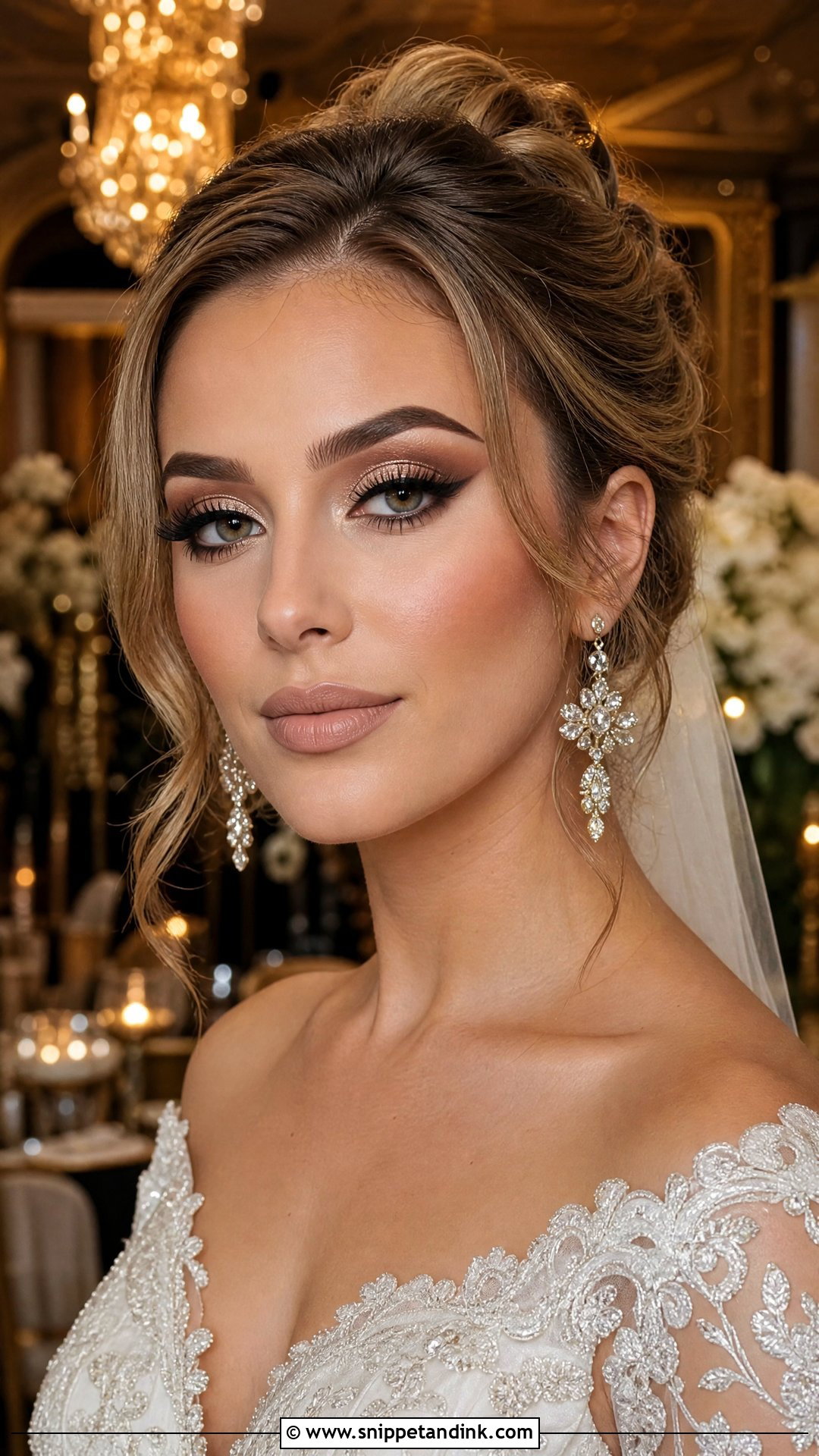Cut Crease Wedding Makeup - Snippet and Ink - 20 Sultry Wedding Makeup Ideas