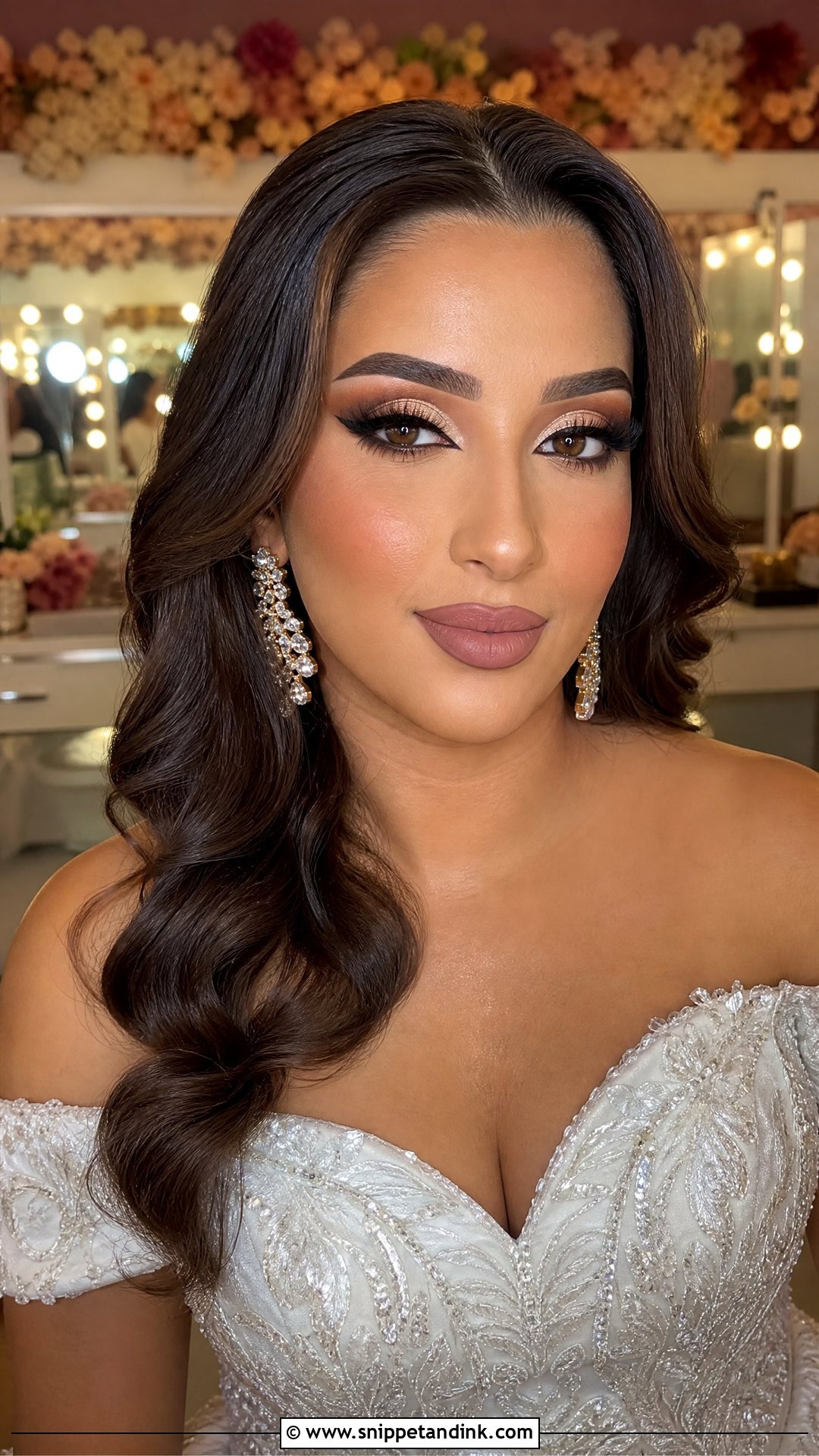 Cut Crease Wedding Makeup - Snippet and Ink - 25 Glamorous Wedding Makeup Ideas