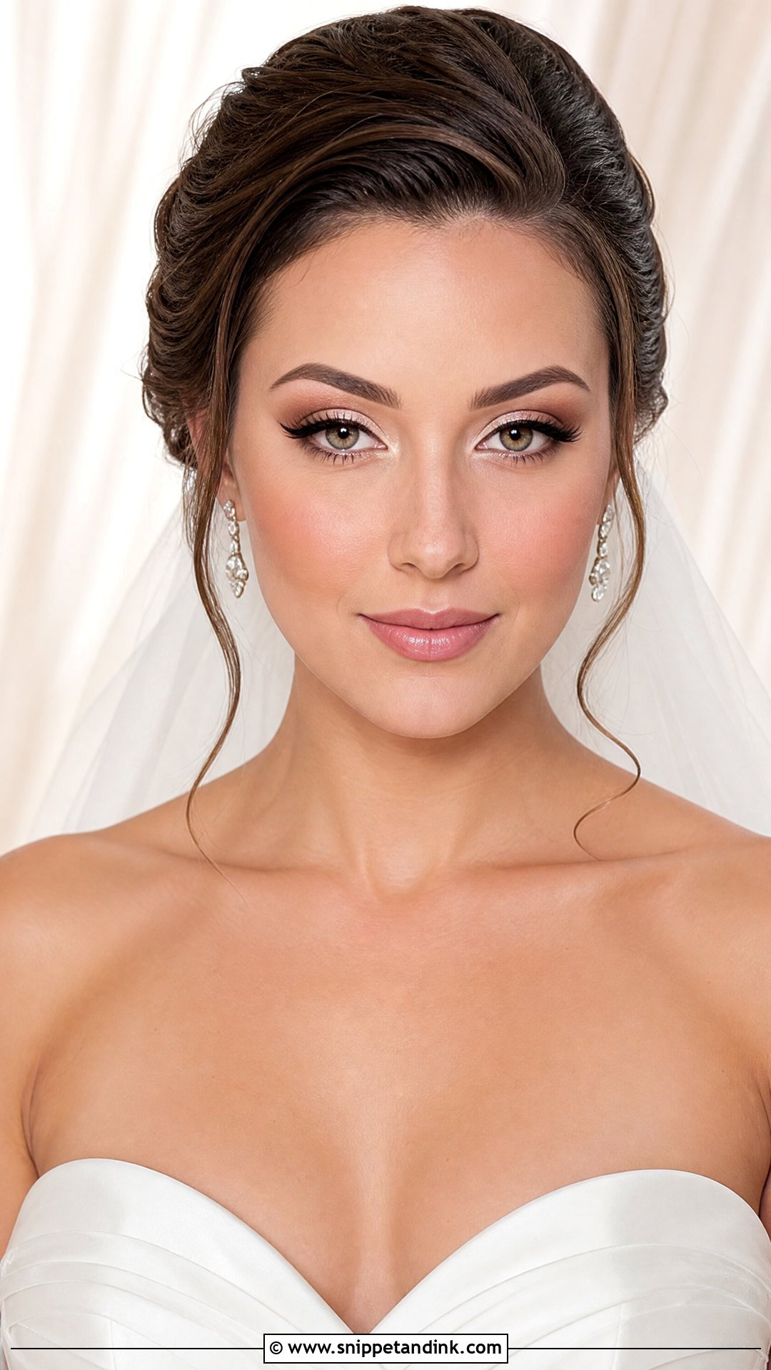 Cut Crease Wedding Makeup For Hooded Eyes - Snippet and Ink - 20 Hooded Eye Wedding Makeup Ideas