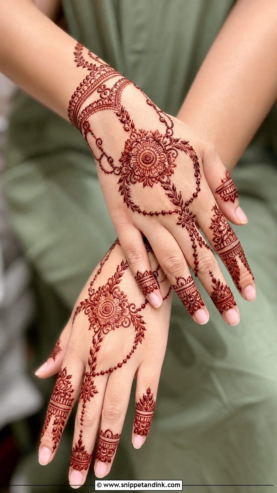 Cut Work Bracelet Mehndi Design - Snippet and Ink - 30 Cut Work Mehndi Design Ideas