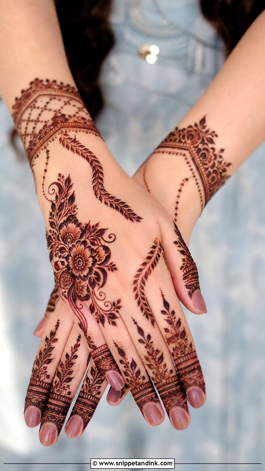 Cut Work Eid Mehndi Design - Snippet and Ink - 30 Cut Work Mehndi Design Ideas