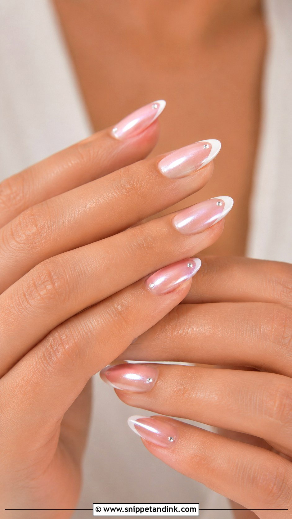 Cute Wedding Almond Nails - Snippet and Ink - 20 Cute Nails for Wedding
