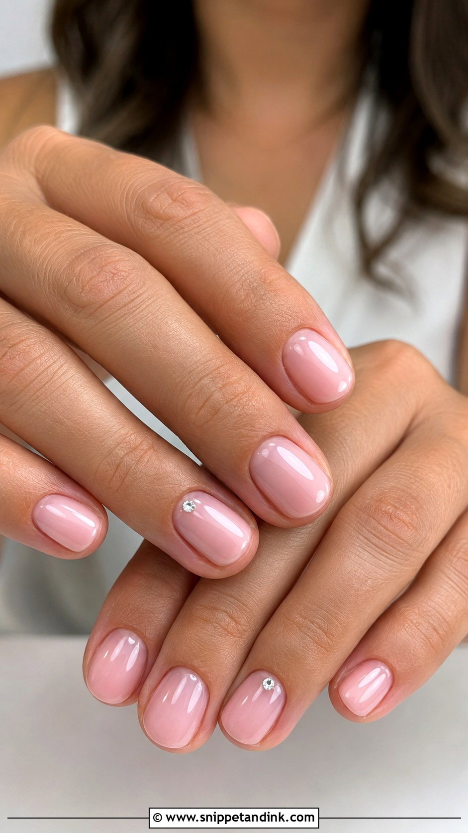 Cute Wedding Blush Pink Nails - Snippet and Ink - 20 Cute Nails for Wedding