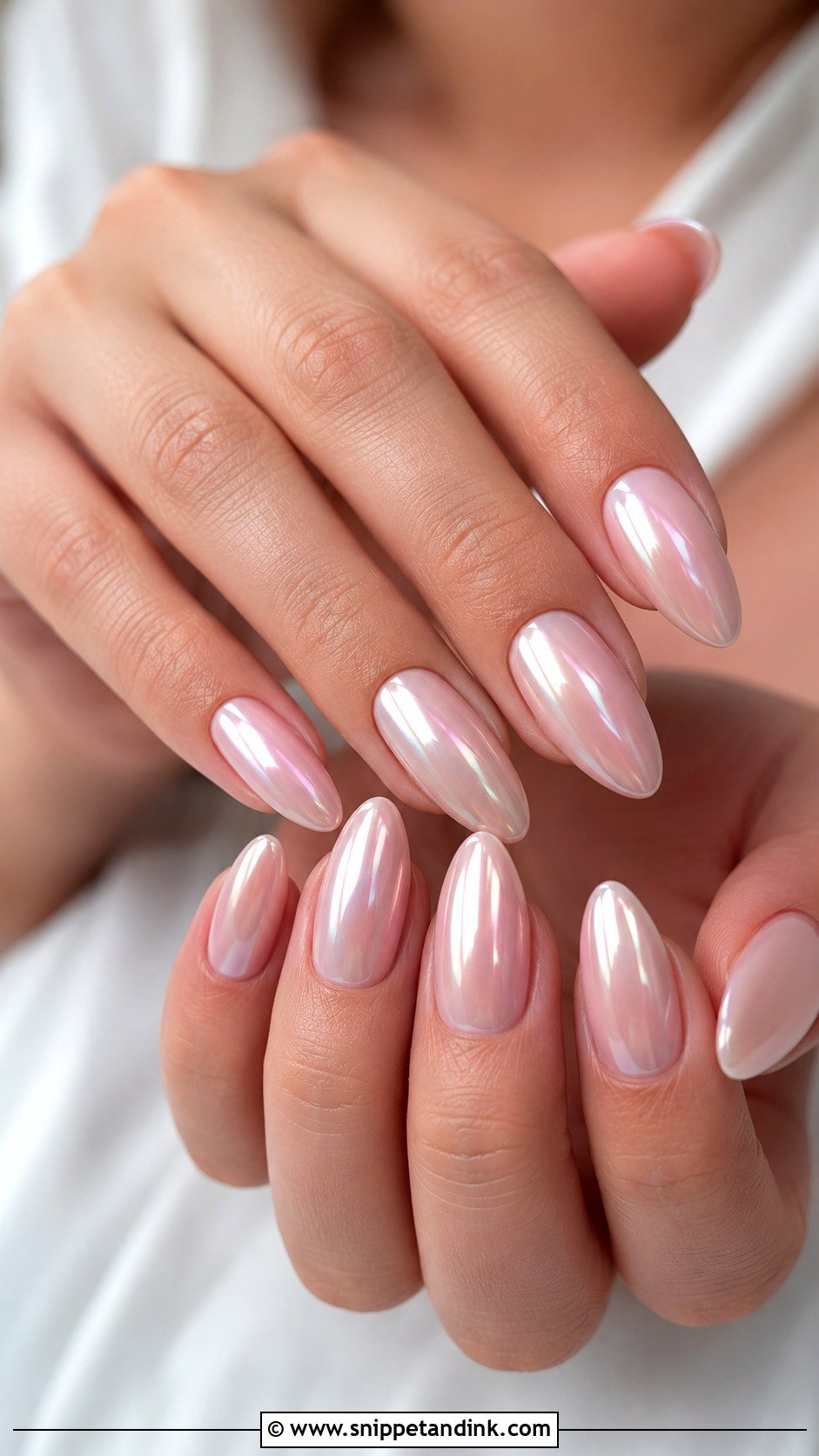Cute Wedding Chrome Nails - Snippet and Ink - 20 Cute Nails for Wedding