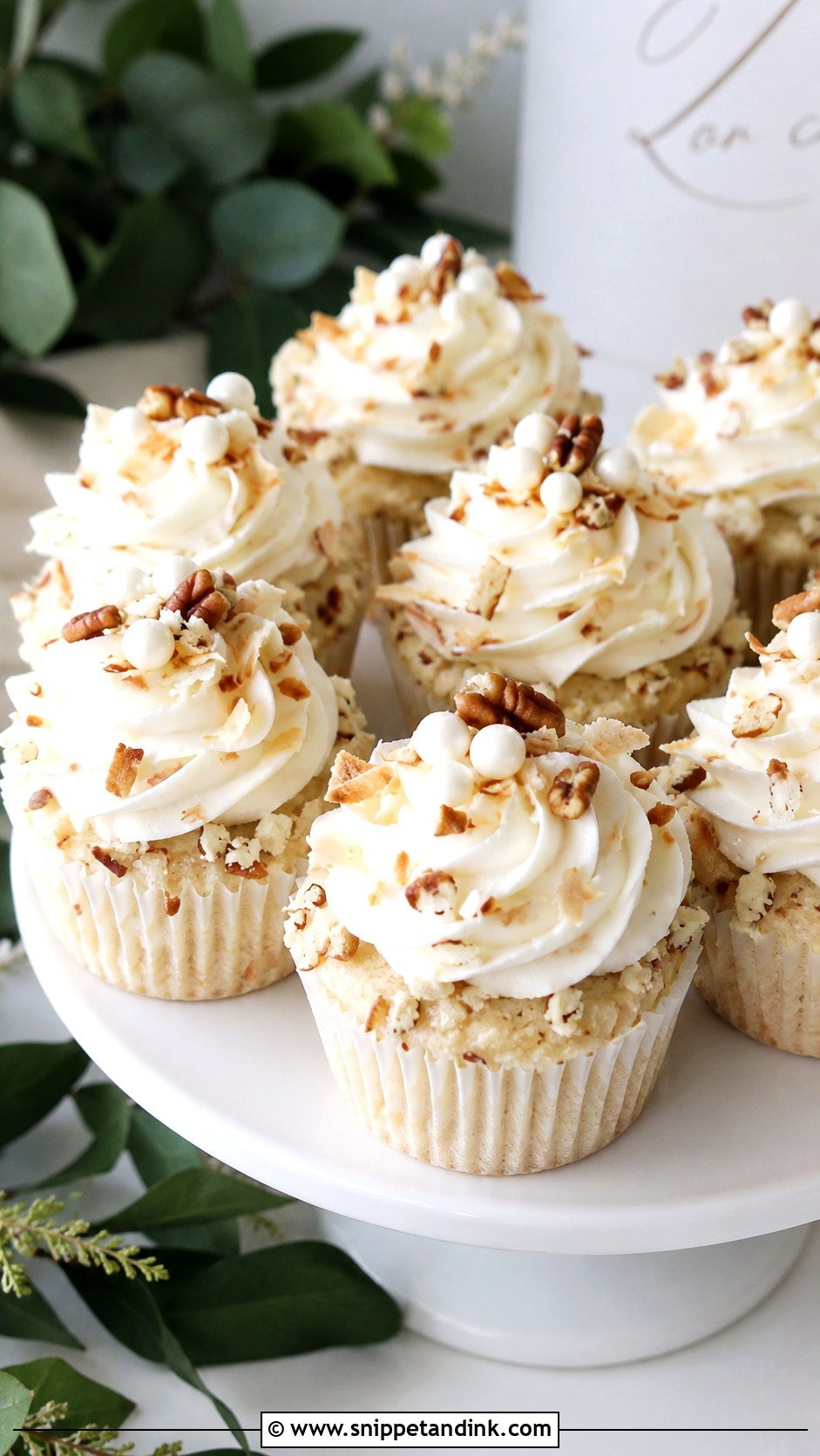Dairy Free Italian Wedding Cake Cupcakes - Snippet and Ink - 20 Italian Wedding Cake Cupcake Ideas