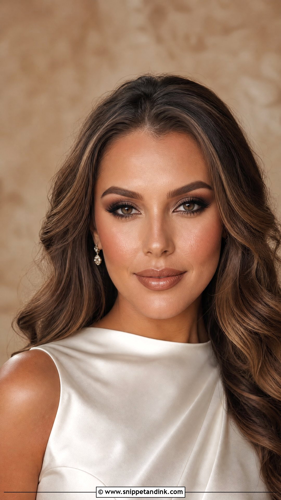 Dark Bridal Makeup With Bronze Skin - Snippet and Ink - 20 Dark Bridal Makeup Ideas