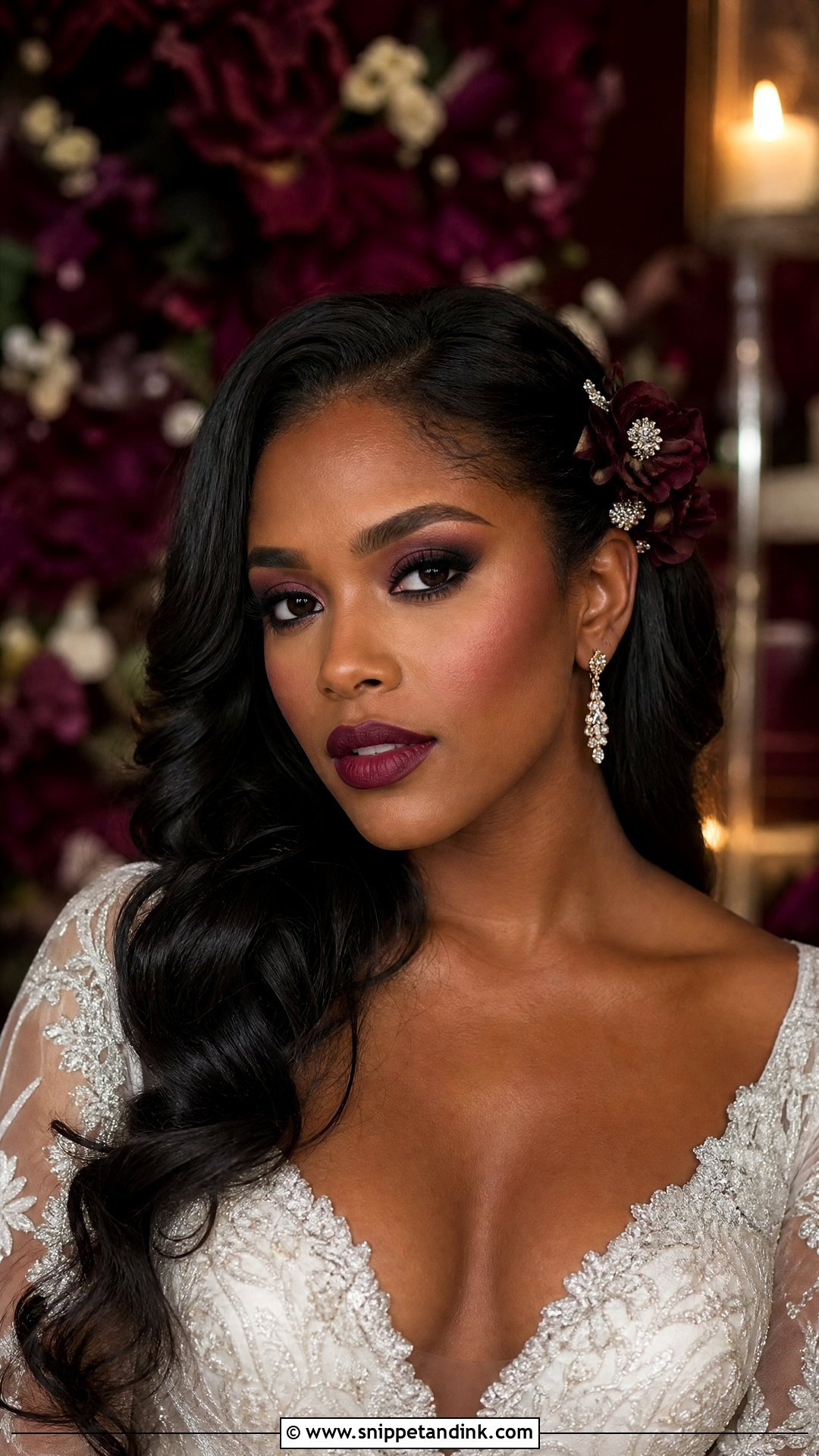 Dark Fairy Wedding Makeup - Snippet and Ink - 20 Fantasy Wedding Makeup Ideas