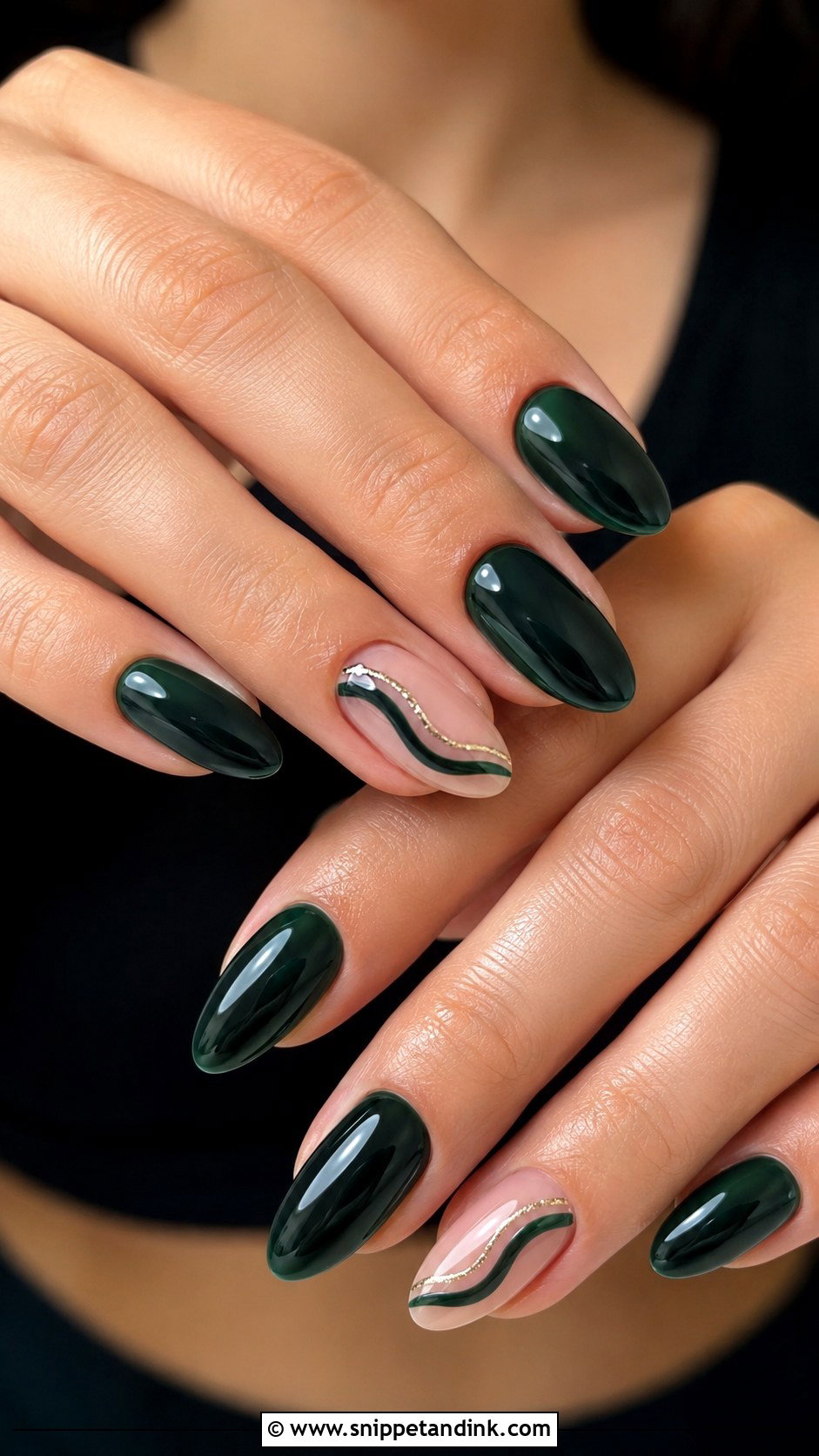 Dark Green Wedding Nails - Snippet and Ink - 20 Green Nails for Wedding
