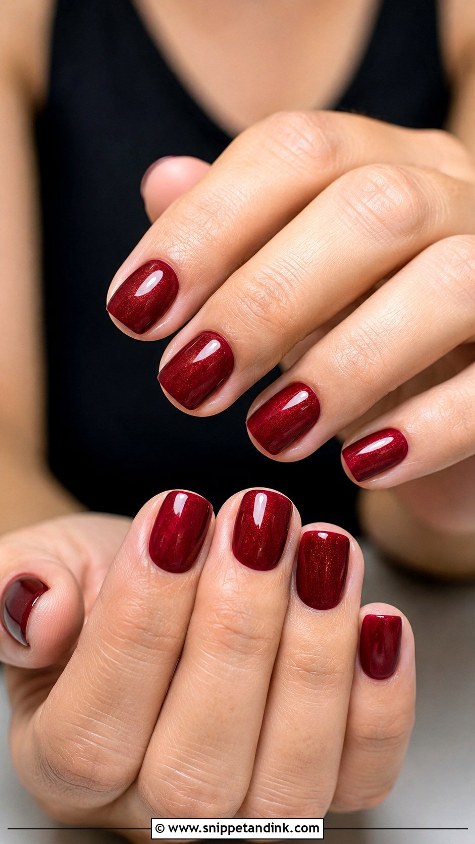Dark Purple Bridal Nails - Snippet and Ink - 20 Dark Wedding Nails for Bride