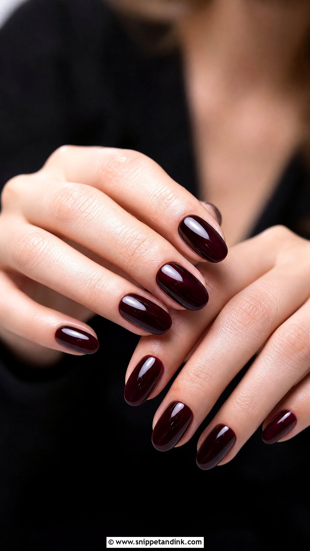Dark Red Wedding Nails - Snippet and Ink - 25 Red Wedding Nails