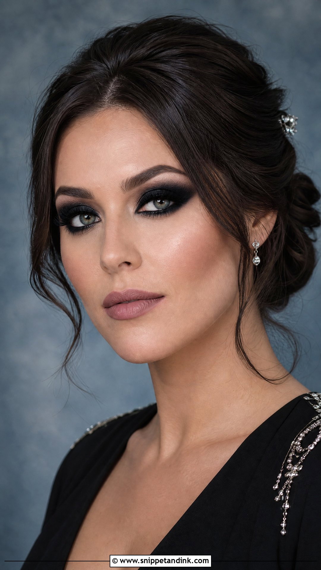 Dark Smoky Eye Goth Wedding Makeup - Snippet and Ink - 25 Goth Wedding Makeup Ideas