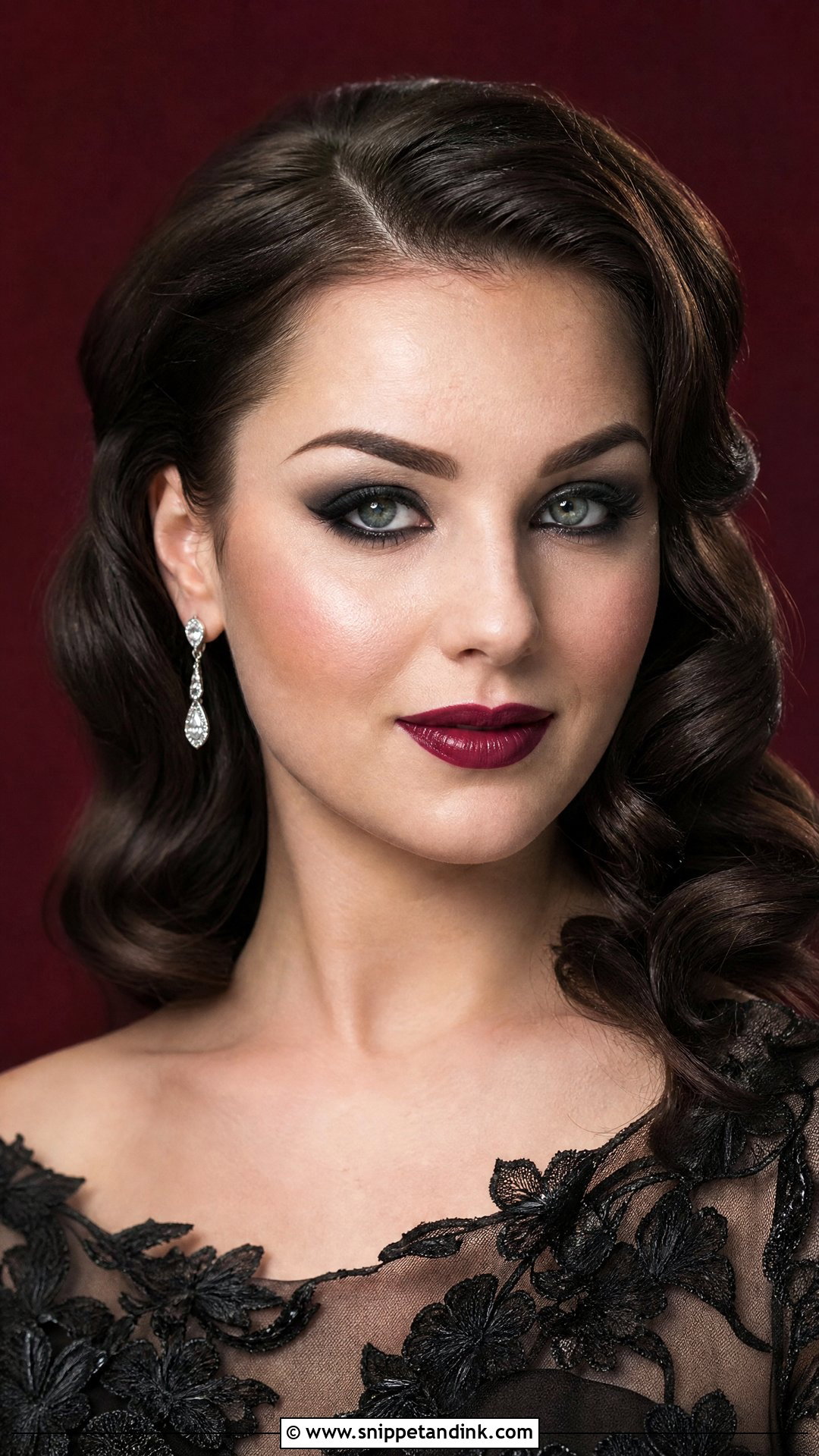 Dark Wedding Makeup For Black Dress Bride - Snippet and Ink - 20 Dark Wedding Makeup Brides