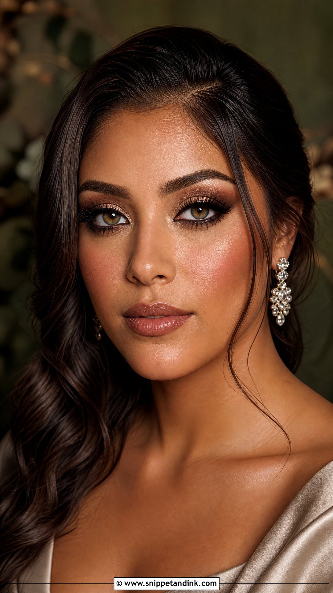 Dark Wedding Makeup For Hazel Eyes - Snippet and Ink - 20 Dark Wedding Makeup Brides