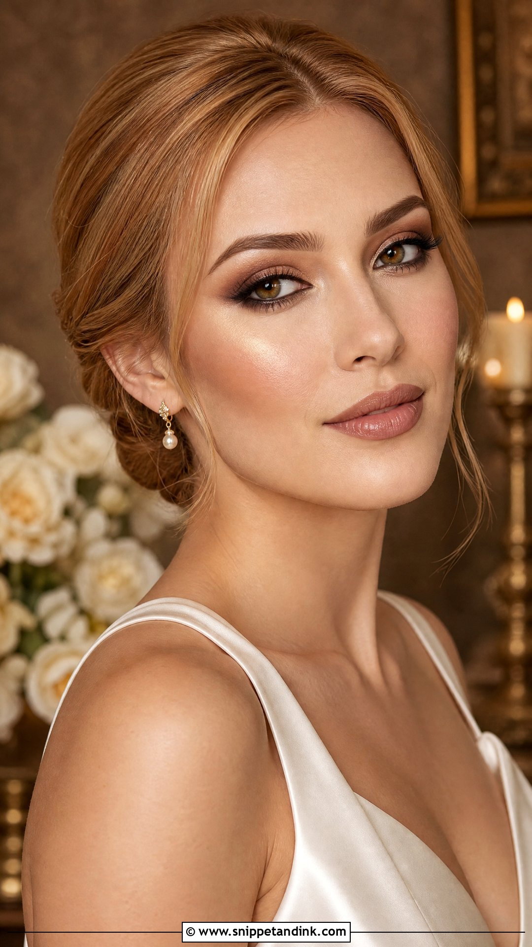Dark Wedding Makeup With Espresso Liner - Snippet and Ink - 25 Dark Wedding Makeup Ideas