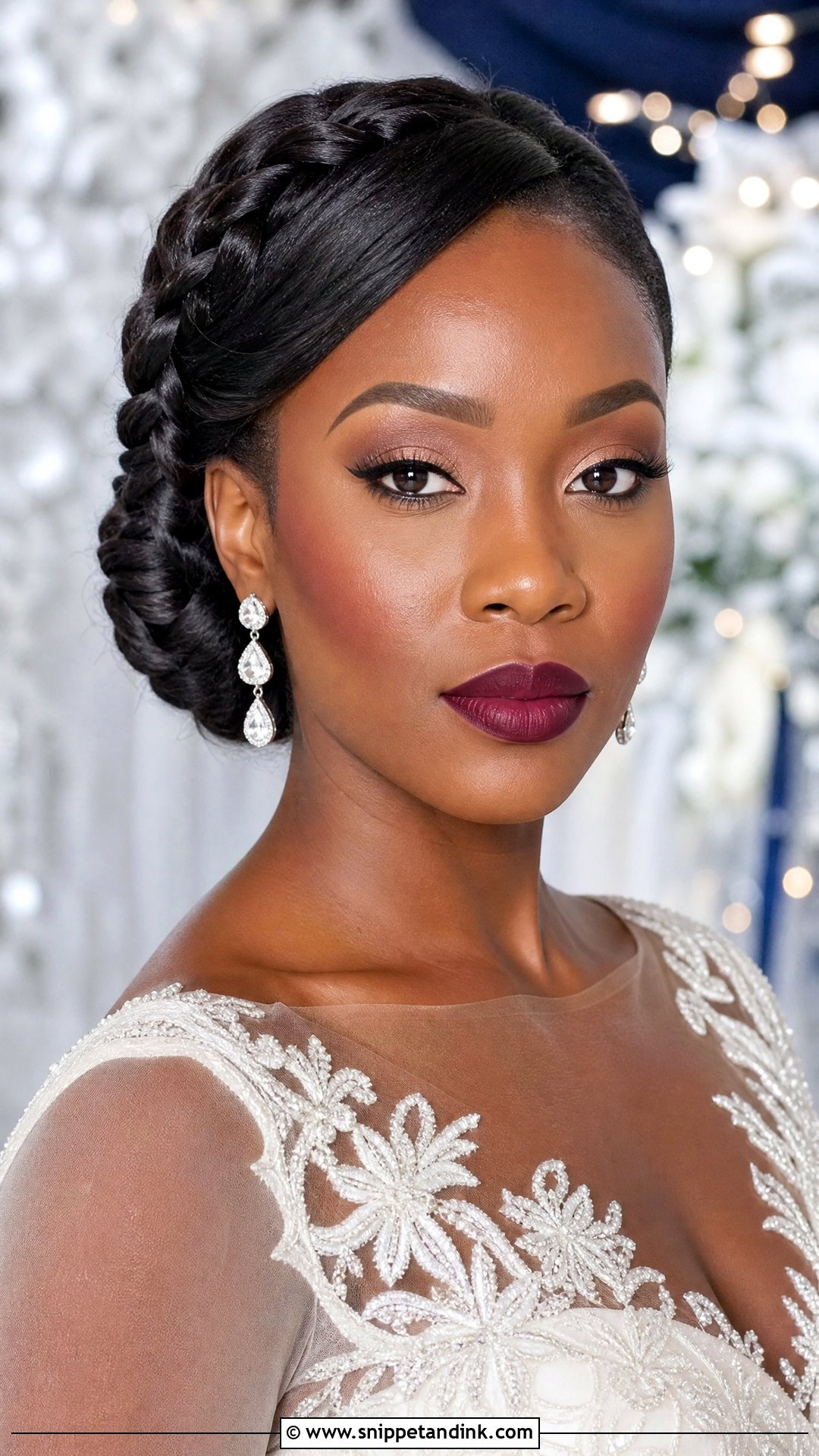 Deep Berry Wedding Lip Color - Snippet and Ink - 20 Wedding Lip Color Ideas