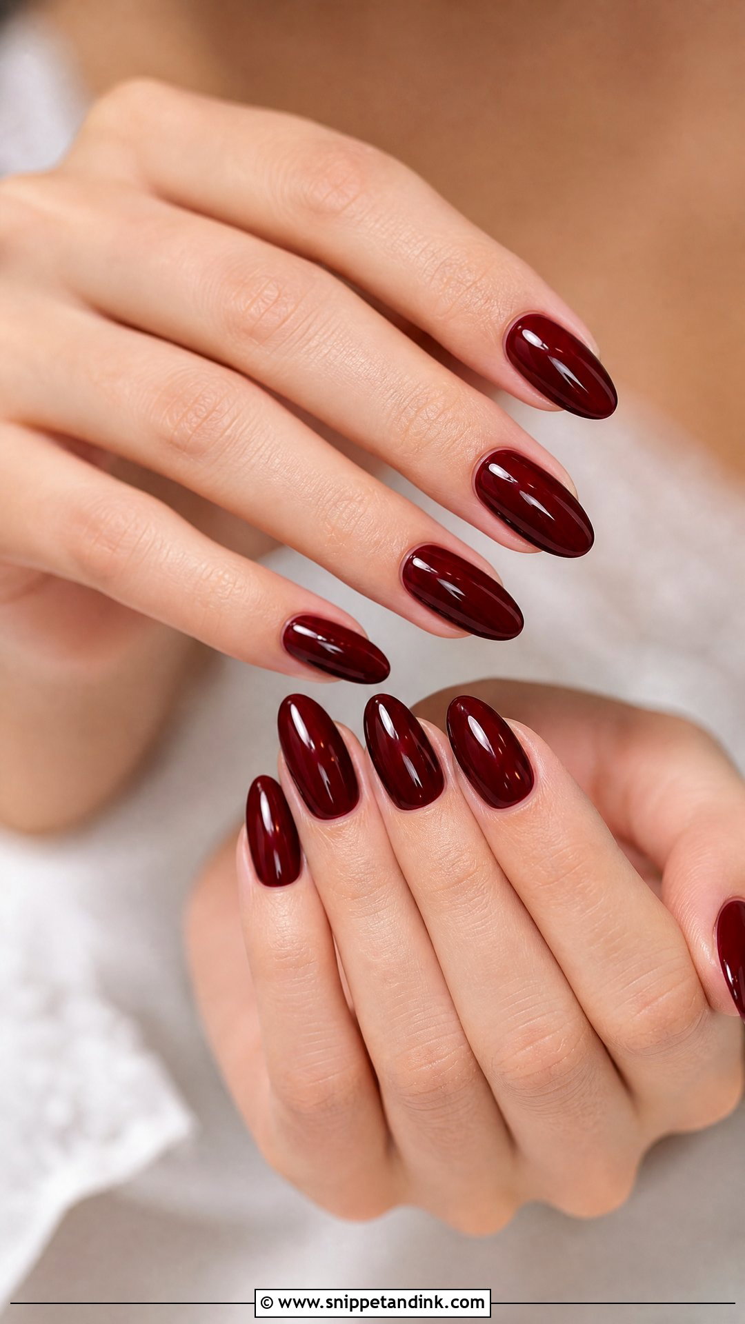 Deep Red Bridal Nails - Snippet and Ink - 25 Red Bridal Nails