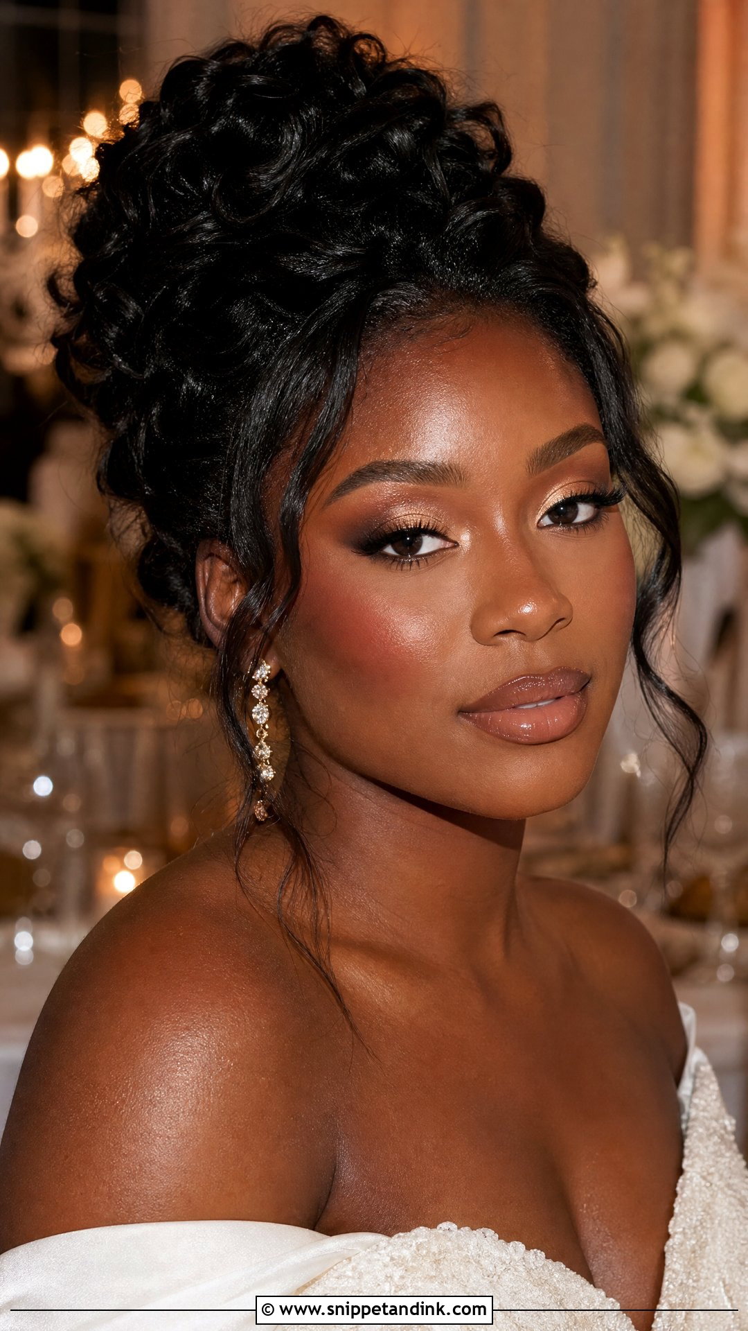 Deep Skin Bridal Makeup For Small Eyes - Snippet and Ink - 20 Bridal Makeup Small Eyes