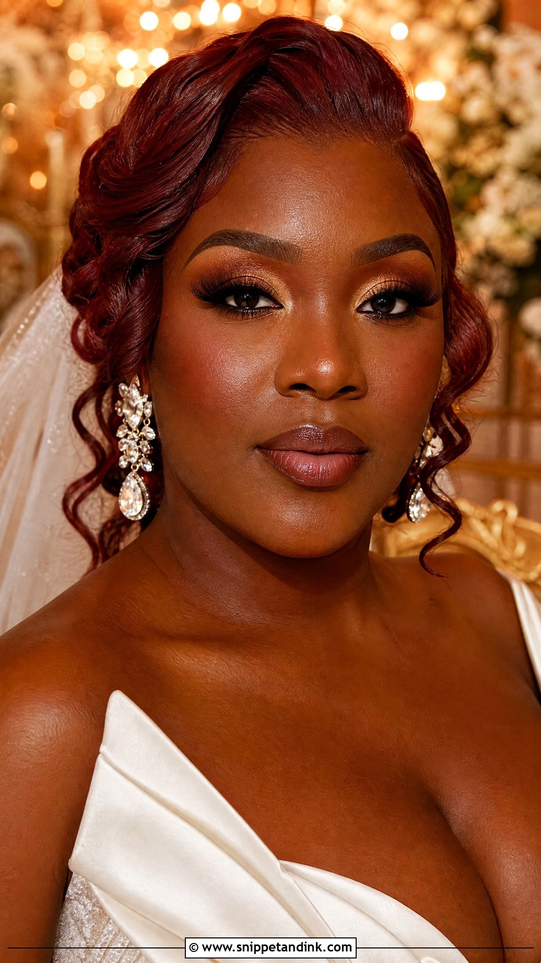 Deep Skin Wedding Makeup For Red Hair - Snippet and Ink - 20 Wedding Makeup Red Hair Ideas