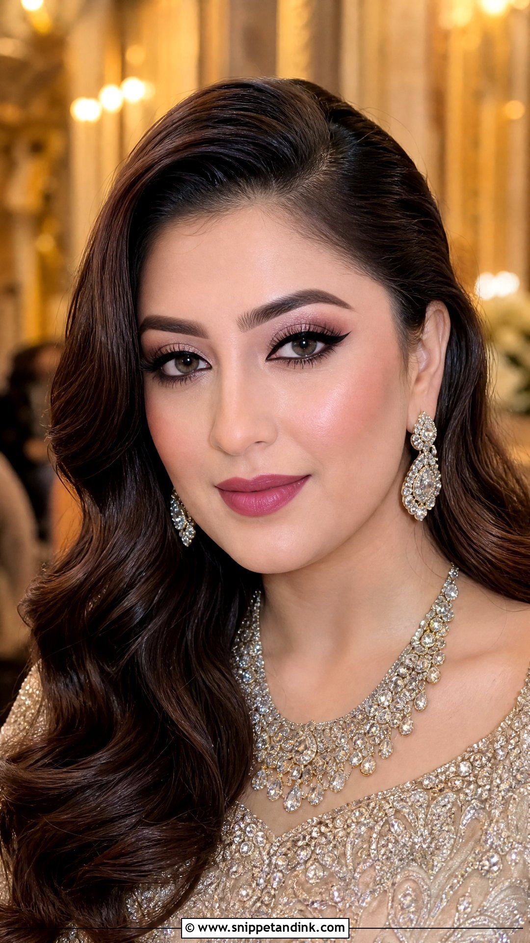 Desi Reception Makeup - Snippet and Ink - 20 Desi Wedding Makeup Looks