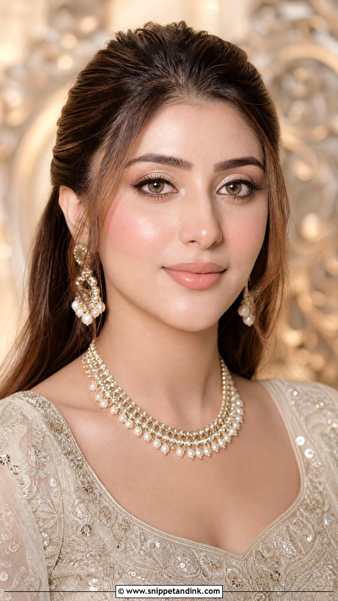 Desi Wedding Champagne Makeup - Snippet and Ink - 25 Desi Wedding Makeup Ideas
