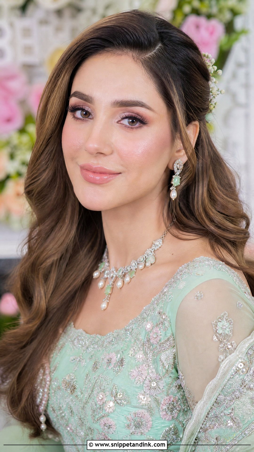 Desi Wedding Pastel Outfit Makeup - Snippet and Ink - 25 Desi Wedding Makeup Ideas