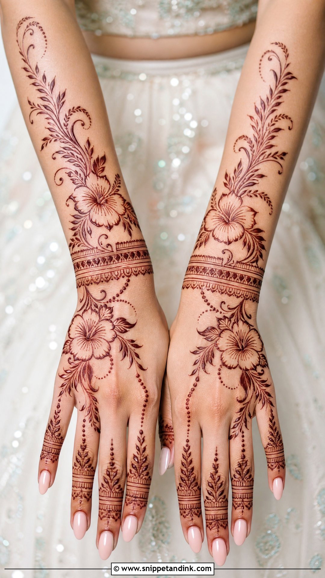 Destination Wedding Mehendi Outfit for Bride - Snippet and Ink - 30 Unique Mehendi Outfits for Bride