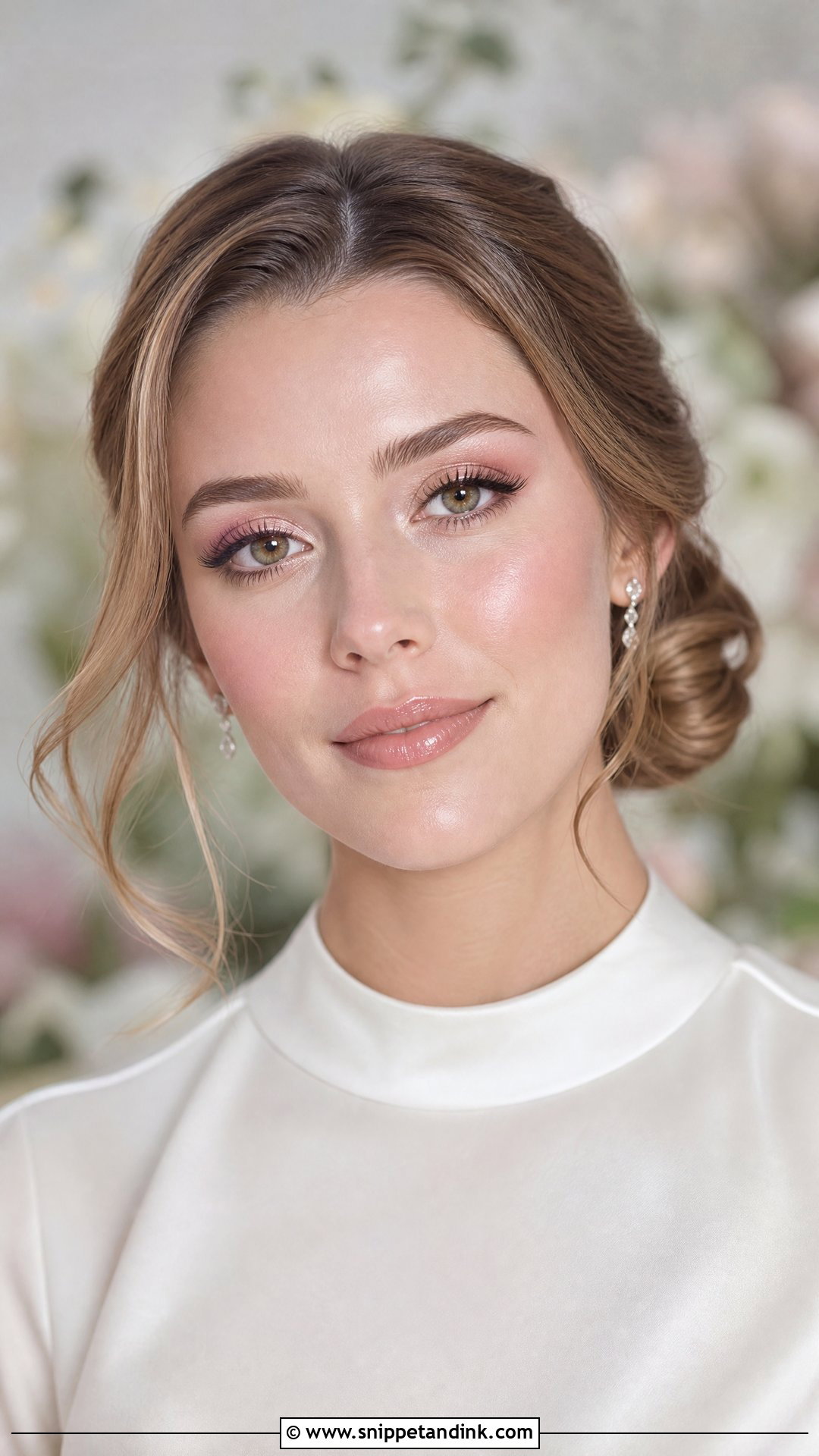 Dewy Airbrush Bridal Makeup - Snippet and Ink - 20 Air Brush Makeup for Bridal Ideas