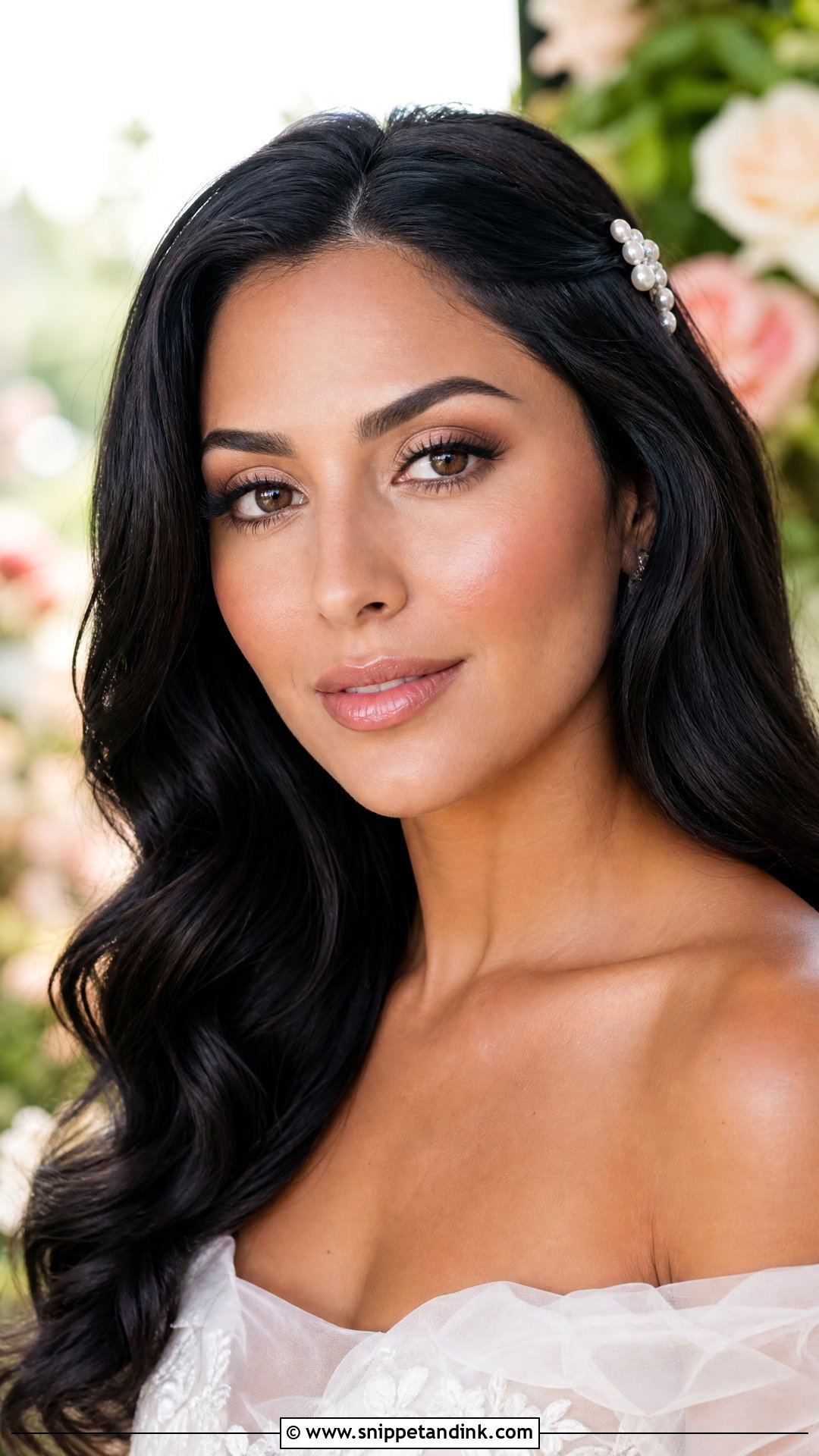 Dewy Asian Bridal Makeup - Snippet and Ink - 20 Natural Asian Bridal Makeup Ideas