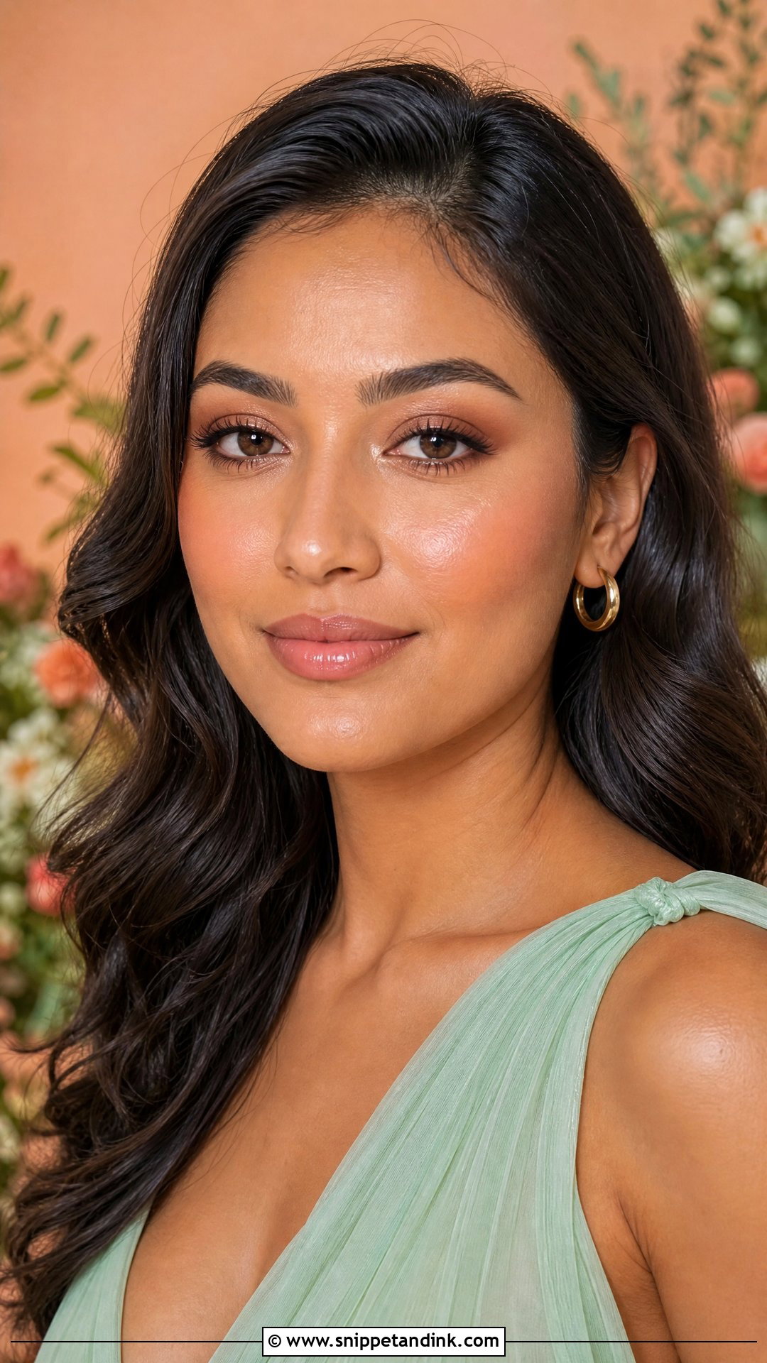 Dewy Asian Wedding Guest Makeup - Snippet and Ink - 20 Asian Wedding Guest Makeup Ideas