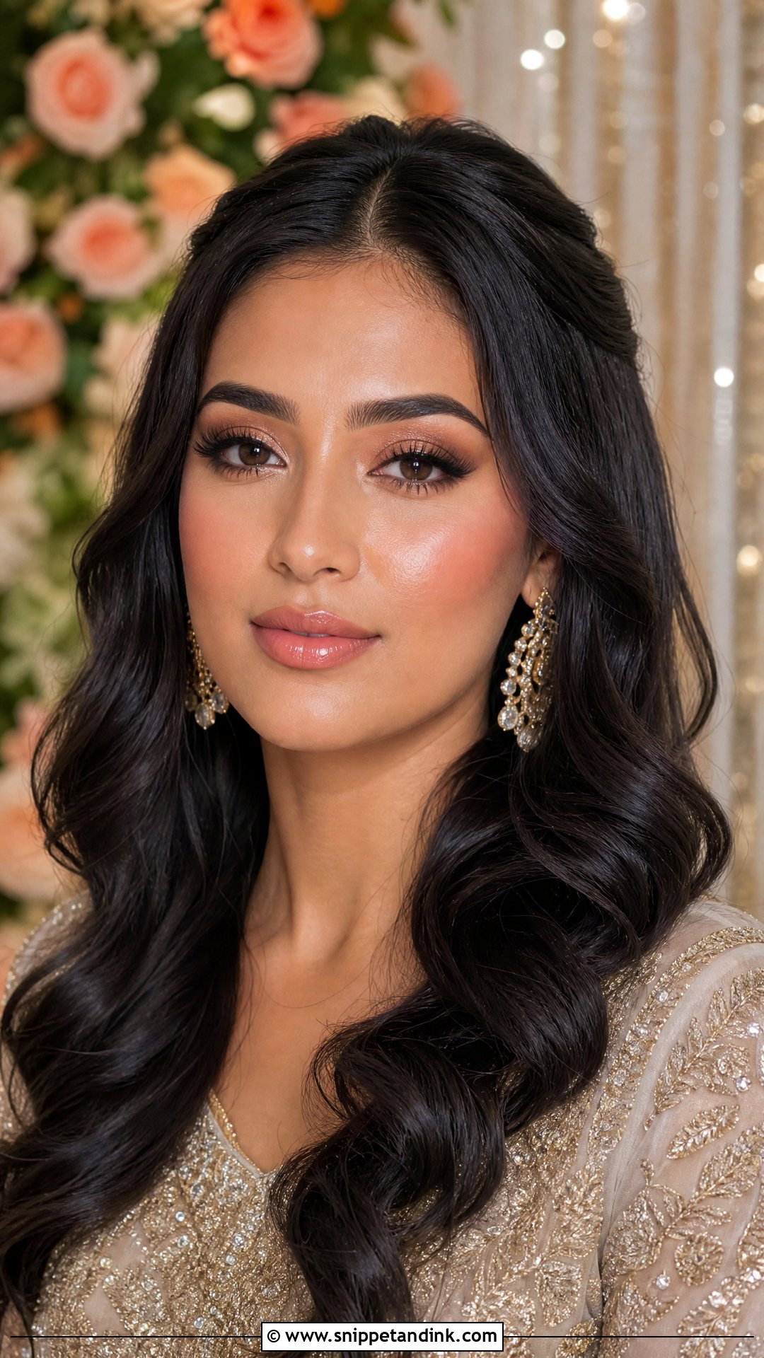Dewy Barat Bridal Makeup - Snippet and Ink - 25 Barat Bridal Makeup Ideas