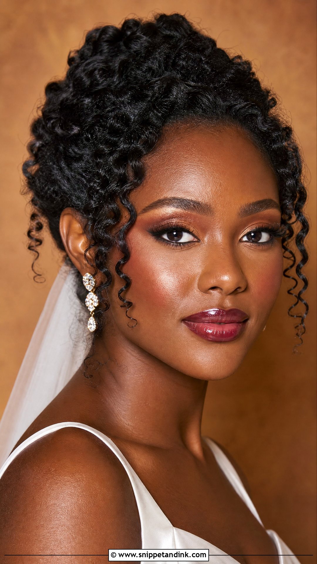 Dewy Bold Bridal Makeup - Snippet and Ink - 20 Bold Bridal Makeup Ideas