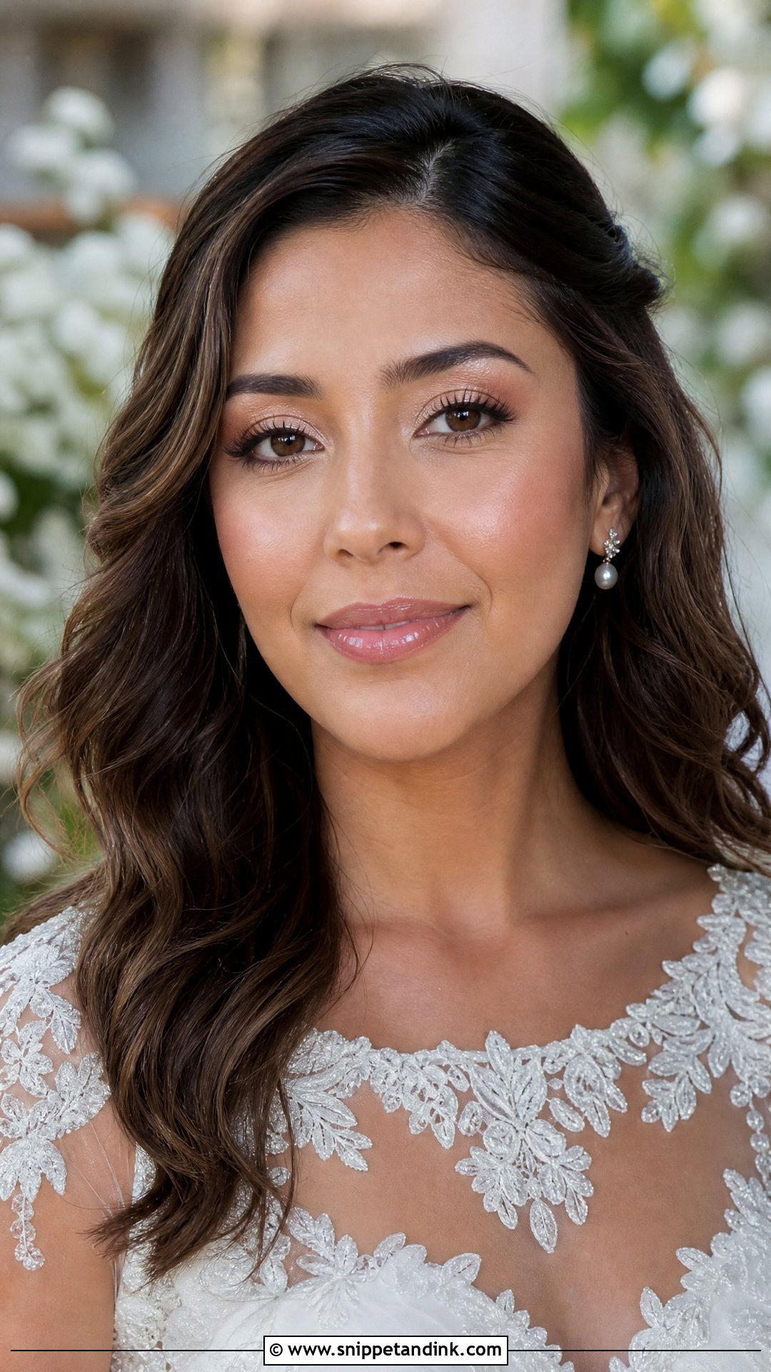 Dewy Bridal Makeup - Snippet and Ink - 20 Fresh Bridal Makeup Ideas