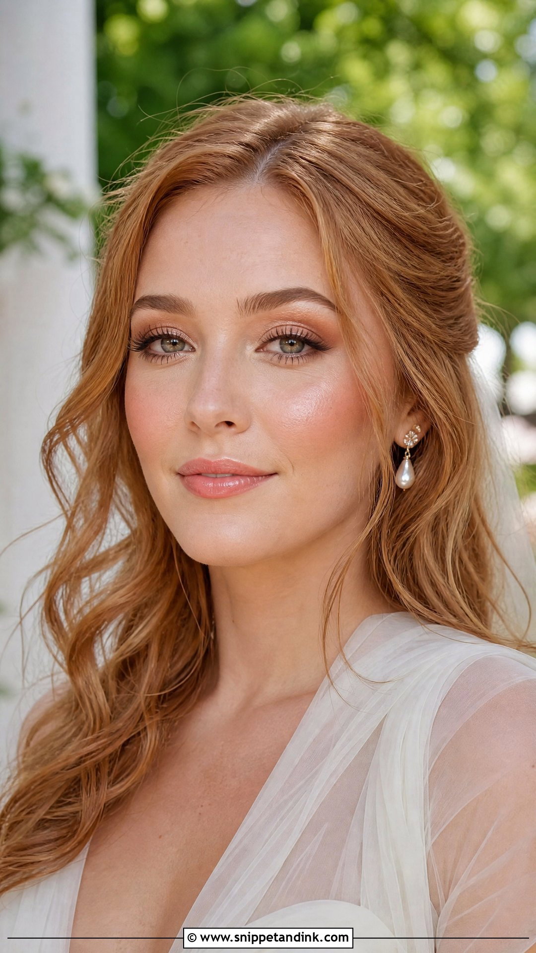 Dewy Bridal Makeup - Snippet and Ink - 20 Modern Bridal Makeup Ideas