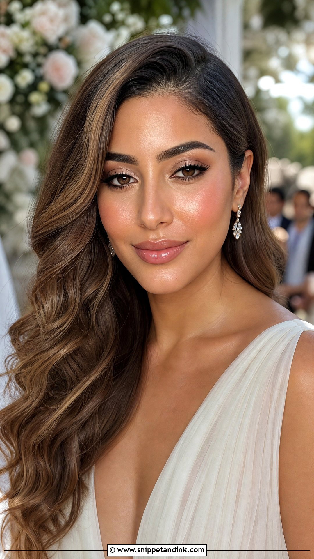 Dewy Bridal Makeup - Snippet and Ink - 20 Traditional Bridal Makeup Ideas