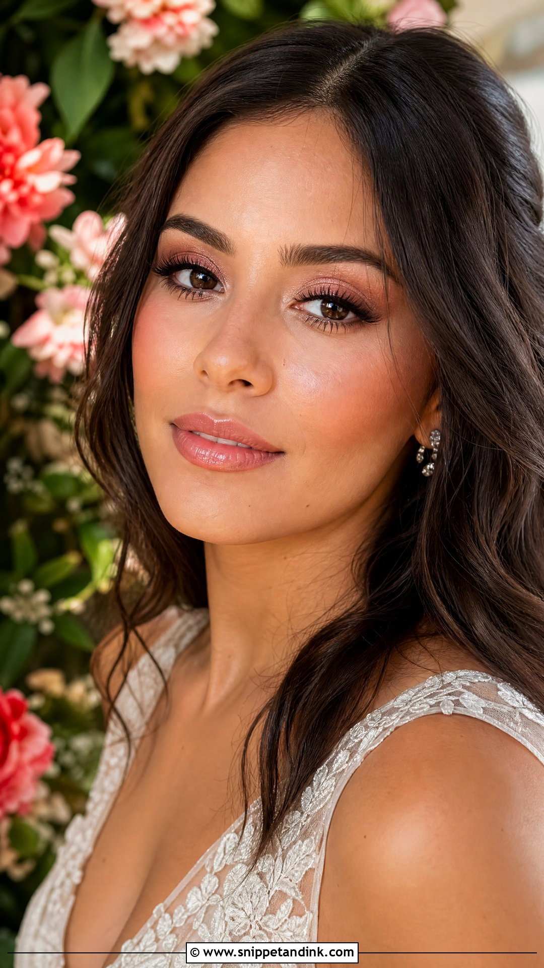 Dewy Bridal Makeup - Snippet and Ink - 20 Bridal Makeup Ideas Wedding Day