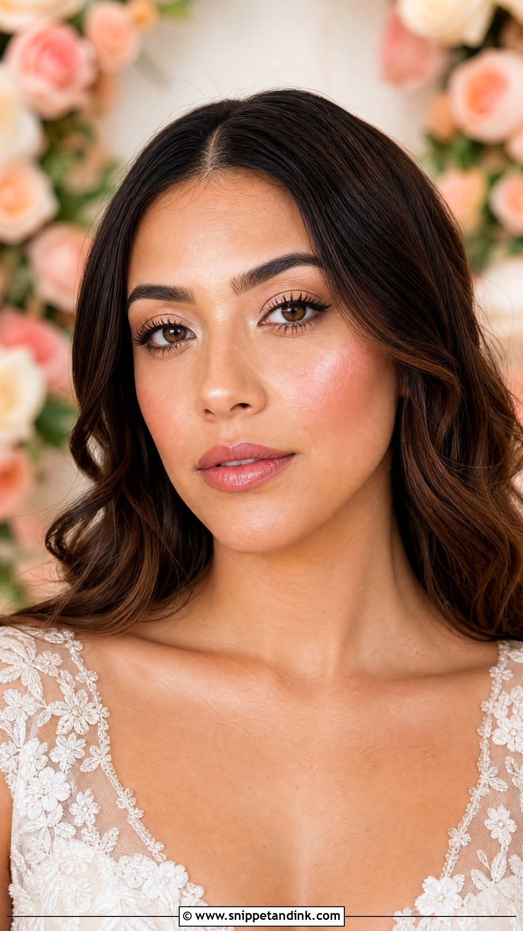 Dewy Bridal Makeup - Snippet and Ink - 25 Simple Wedding Makeup for Bride Ideas