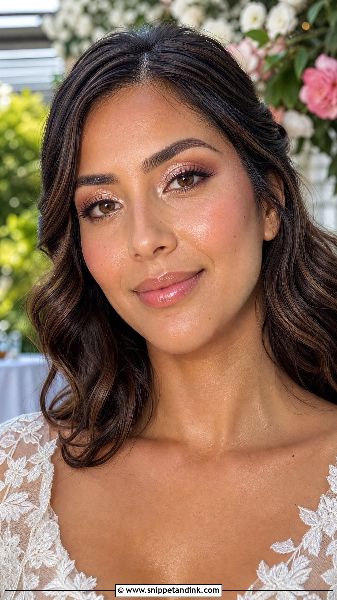 Dewy Bridal Makeup - Snippet and Ink - 25 Wedding Bride Makeup Ideas