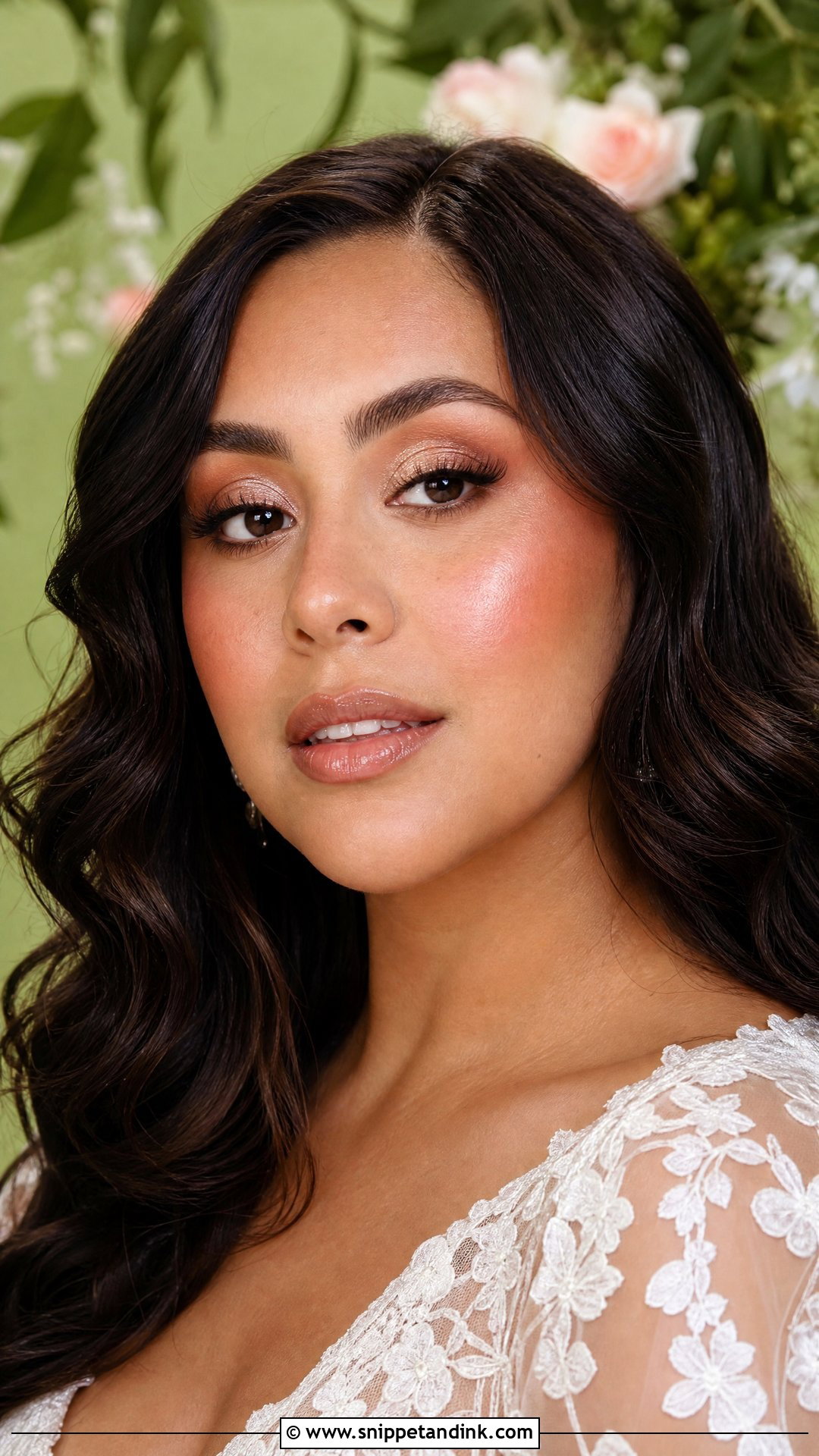 Dewy Bridal Makeup - Snippet and Ink - 30 Makeup Ideas for Wedding