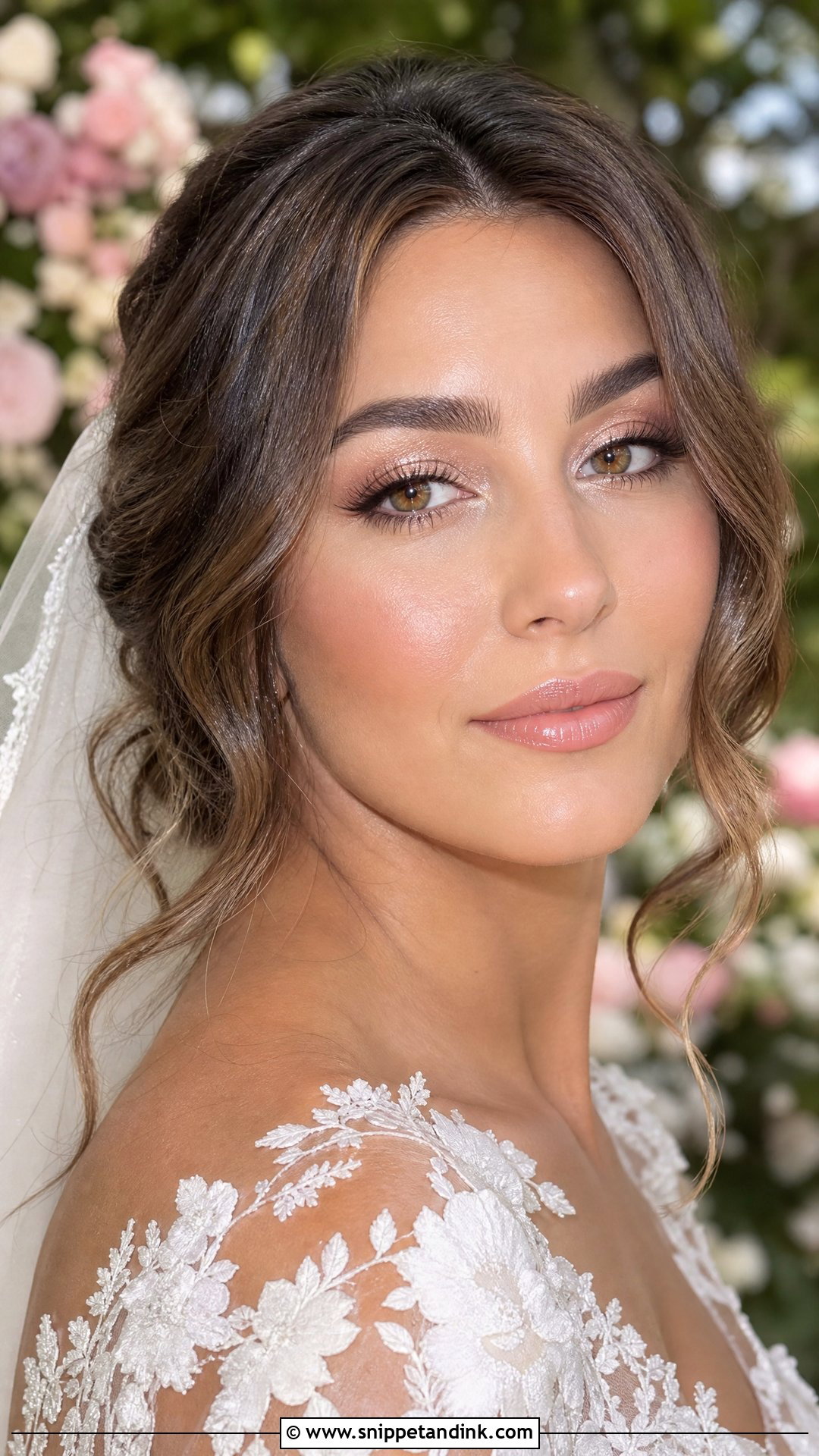 Dewy Bridal Makeup - Snippet and Ink - 20 Brides Make Up Wedding Ideas