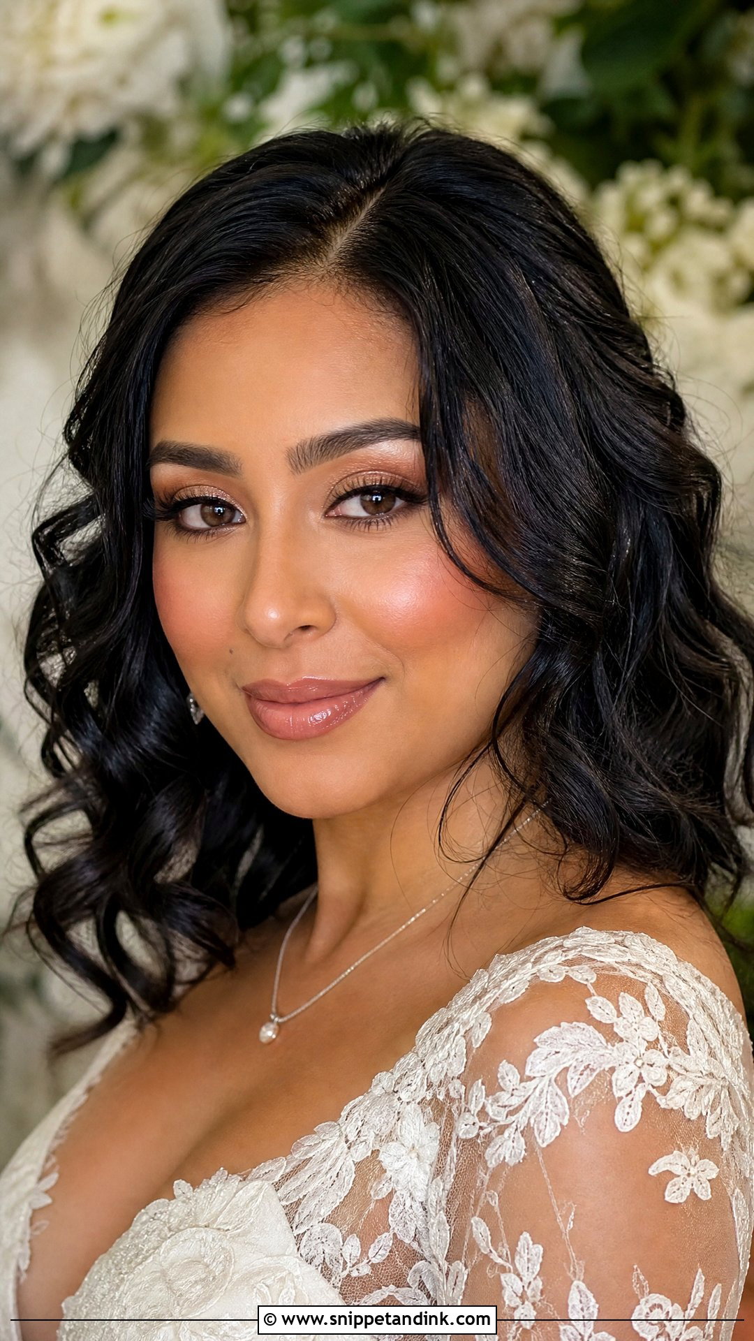 Dewy Bridal Makeup For Black Women - Snippet and Ink - 25 Bridal Makeup Black Women