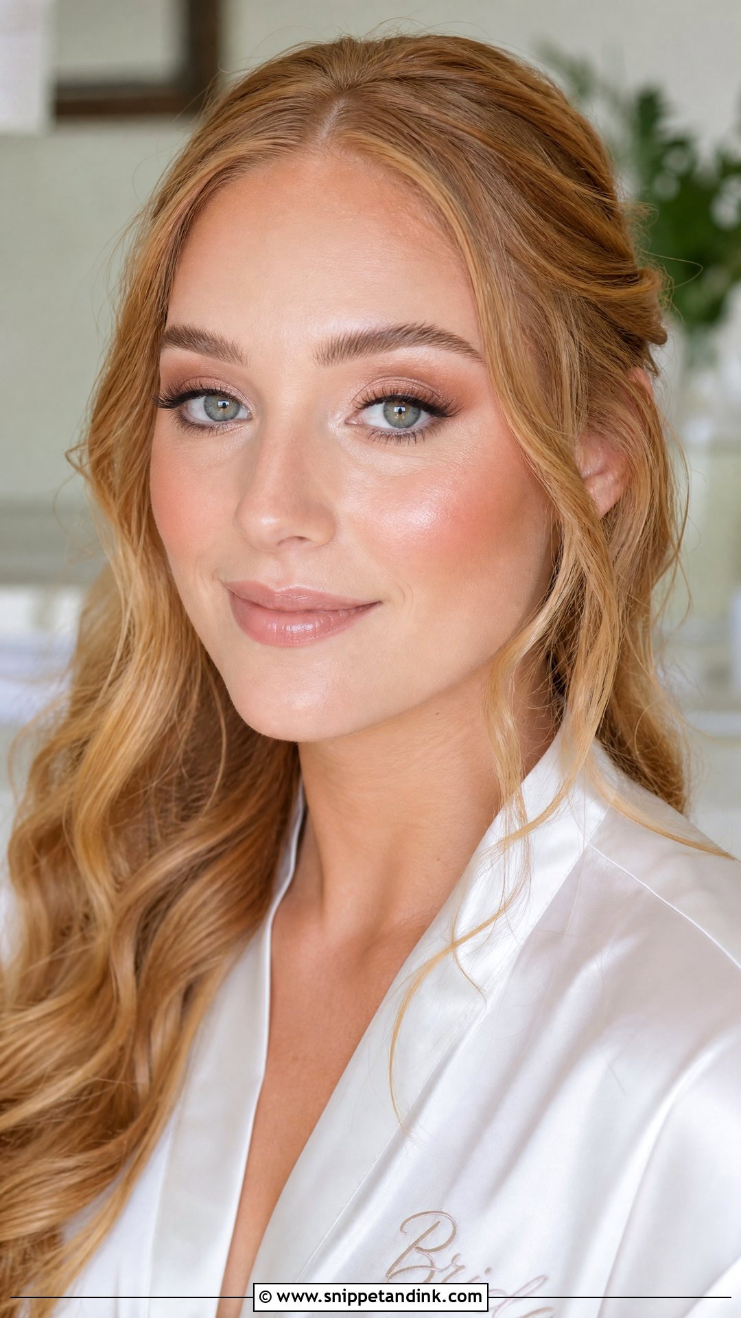 Dewy Bridal Makeup For Brown Eyes - Snippet and Ink - 25 Natural Glam Wedding Makeup for Brown Eyes