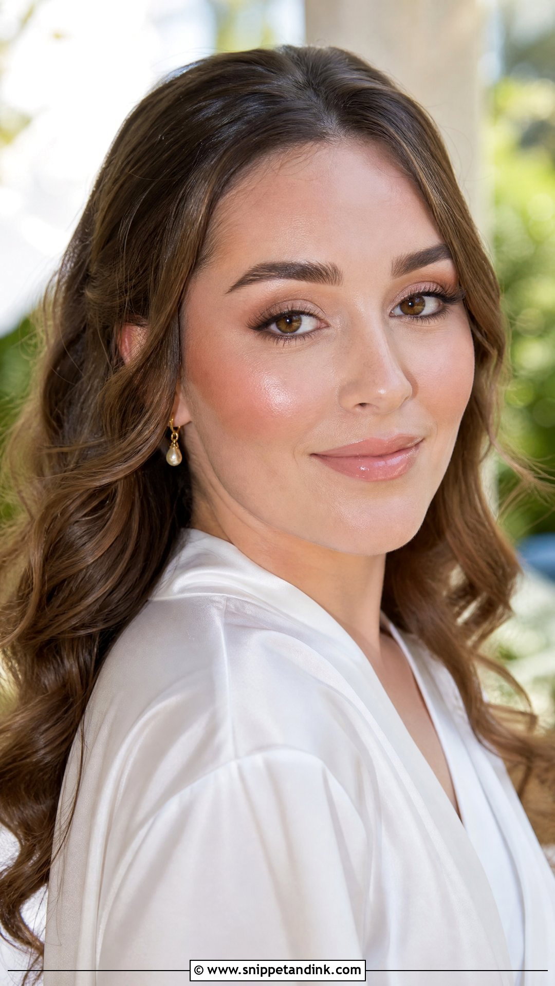 Dewy Bridal Makeup For Brown Eyes - Snippet and Ink - 25 Natural Bridal Makeup for Brown Eyes Brunettes