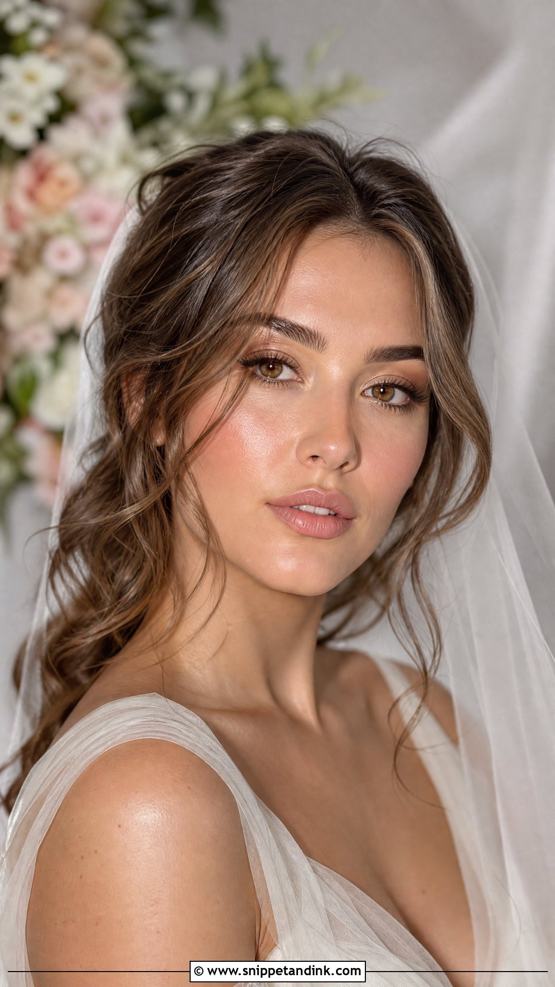 Dewy Bridal Makeup For Brown Eyes Brunettes - Snippet and Ink - 25 Bridal Makeup for Brown Eyes Brunettes