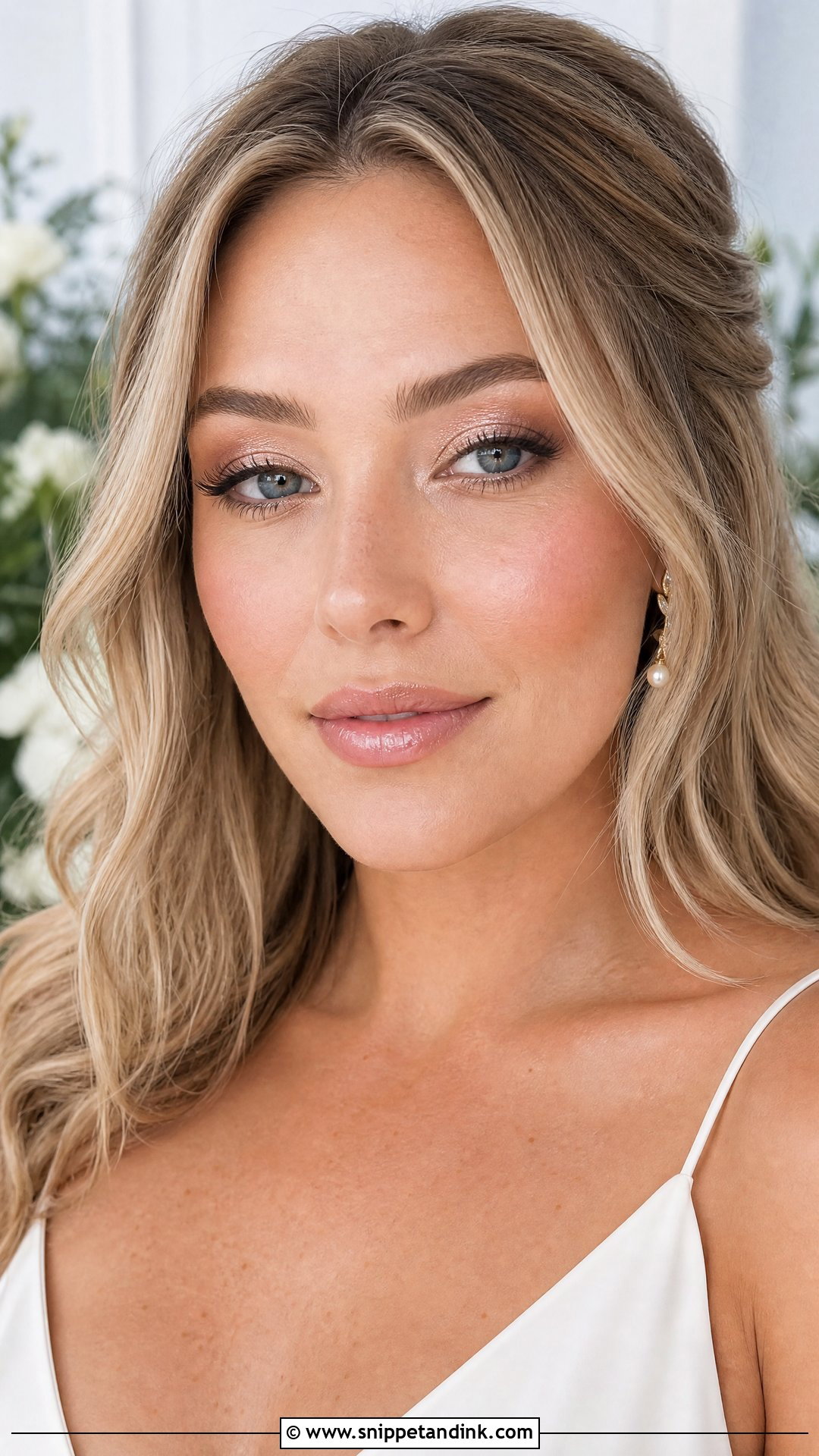 Dewy Bridal Makeup For Green Eyes - Snippet and Ink - 20 Glowy Bridal Makeup for Green Eyes